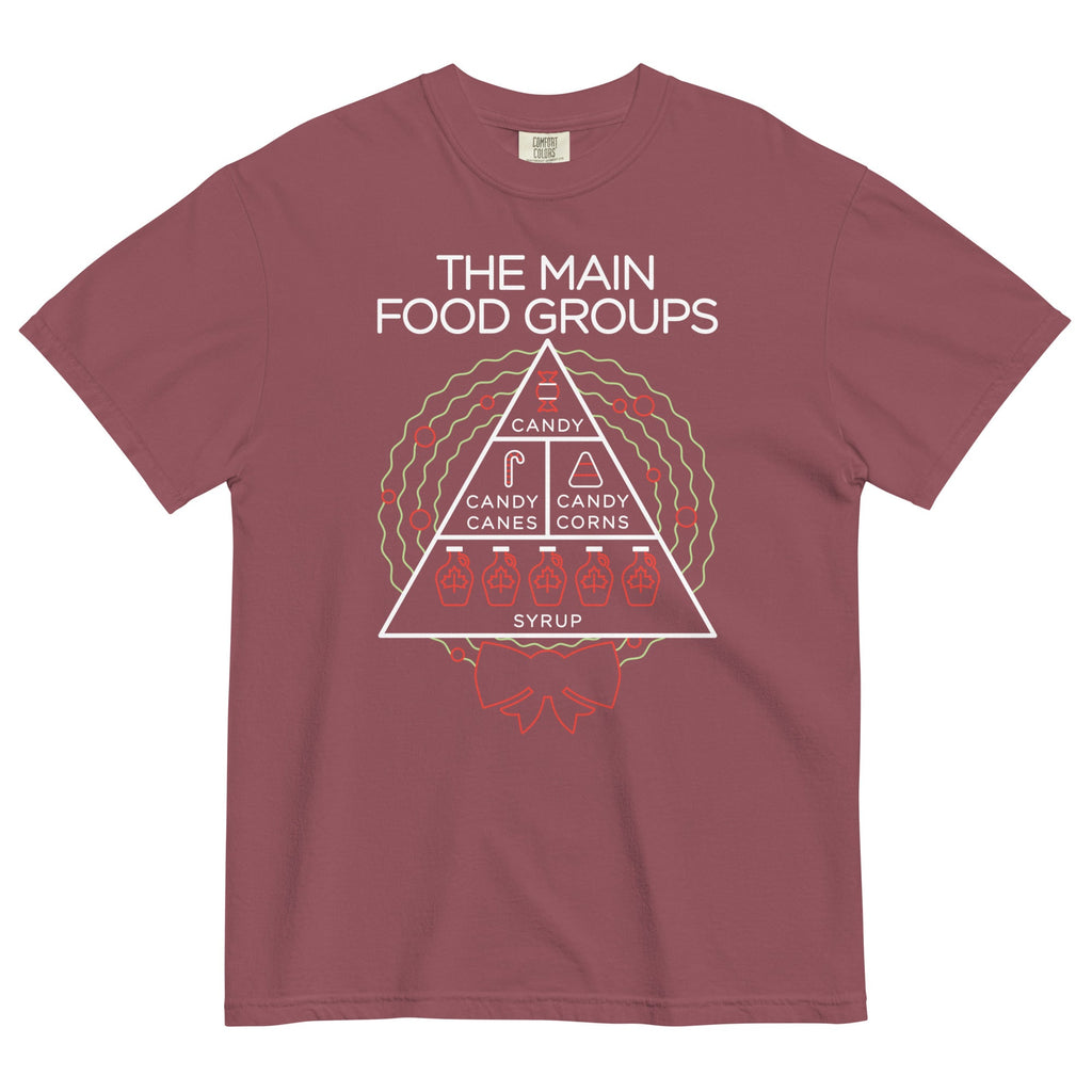 The Main Food Groups Men's Relaxed Fit Tee