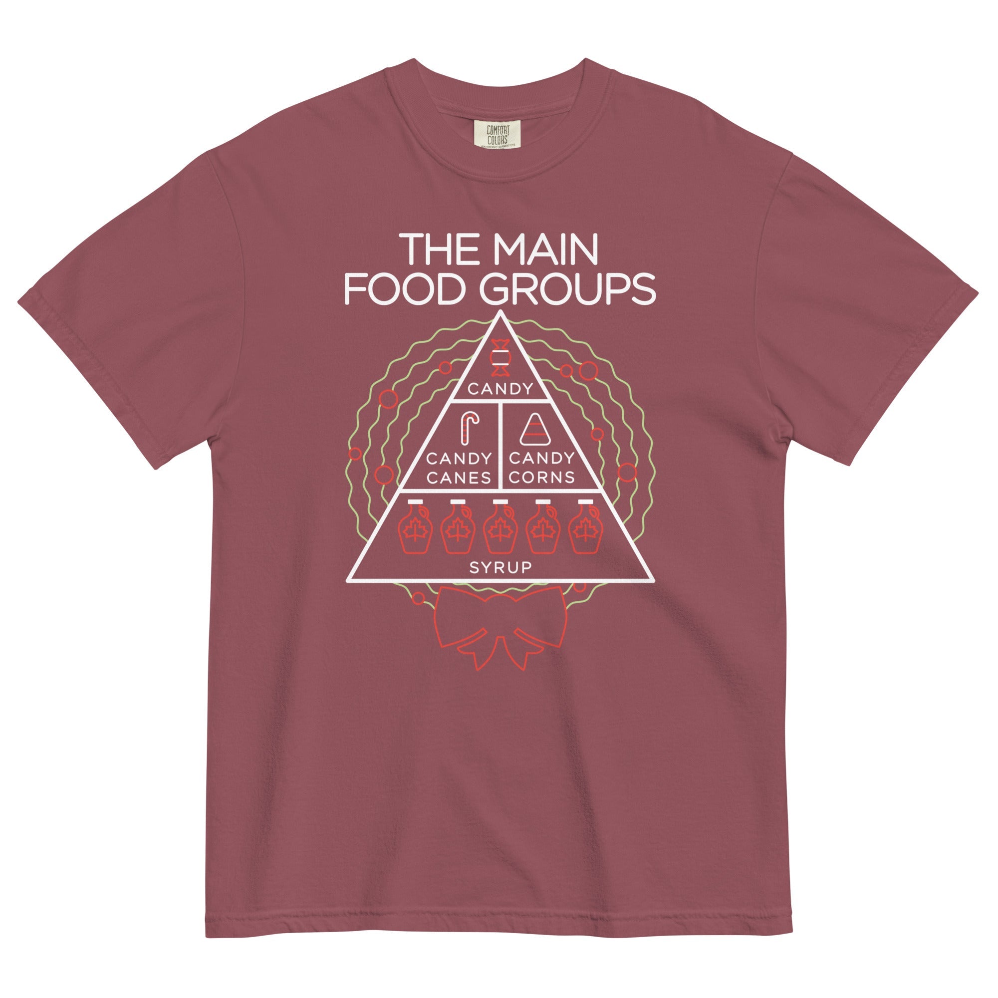 The Main Food Groups Men's Relaxed Fit Tee