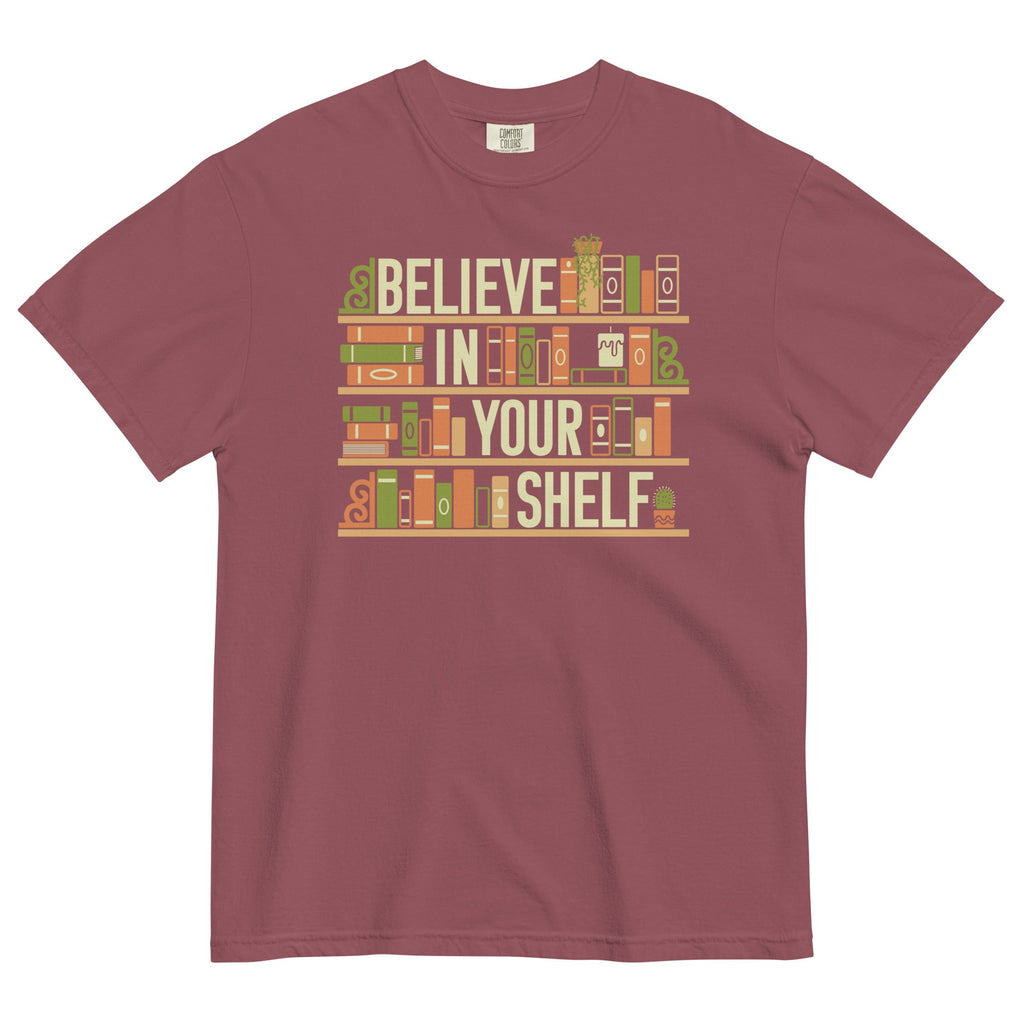 Believe In Your Shelf Men's Relaxed Fit Tee