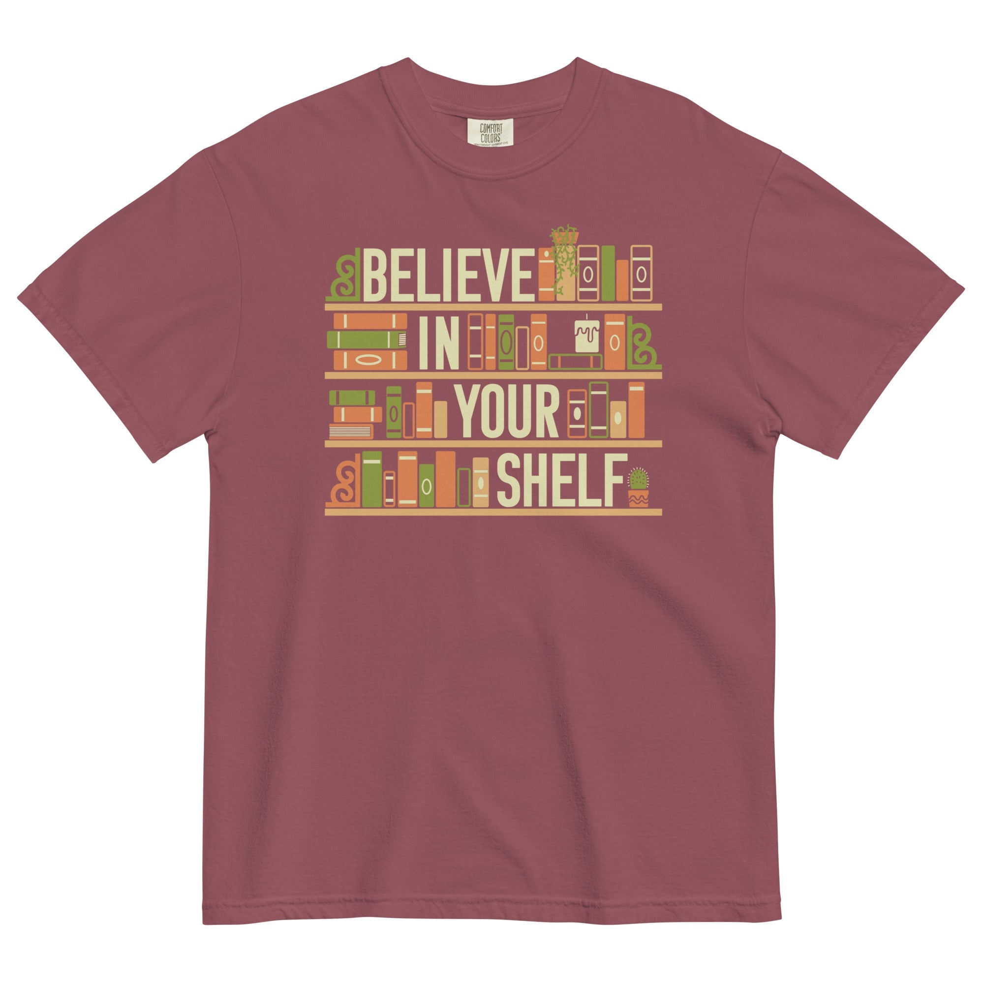 Believe In Your Shelf Men's Relaxed Fit Tee