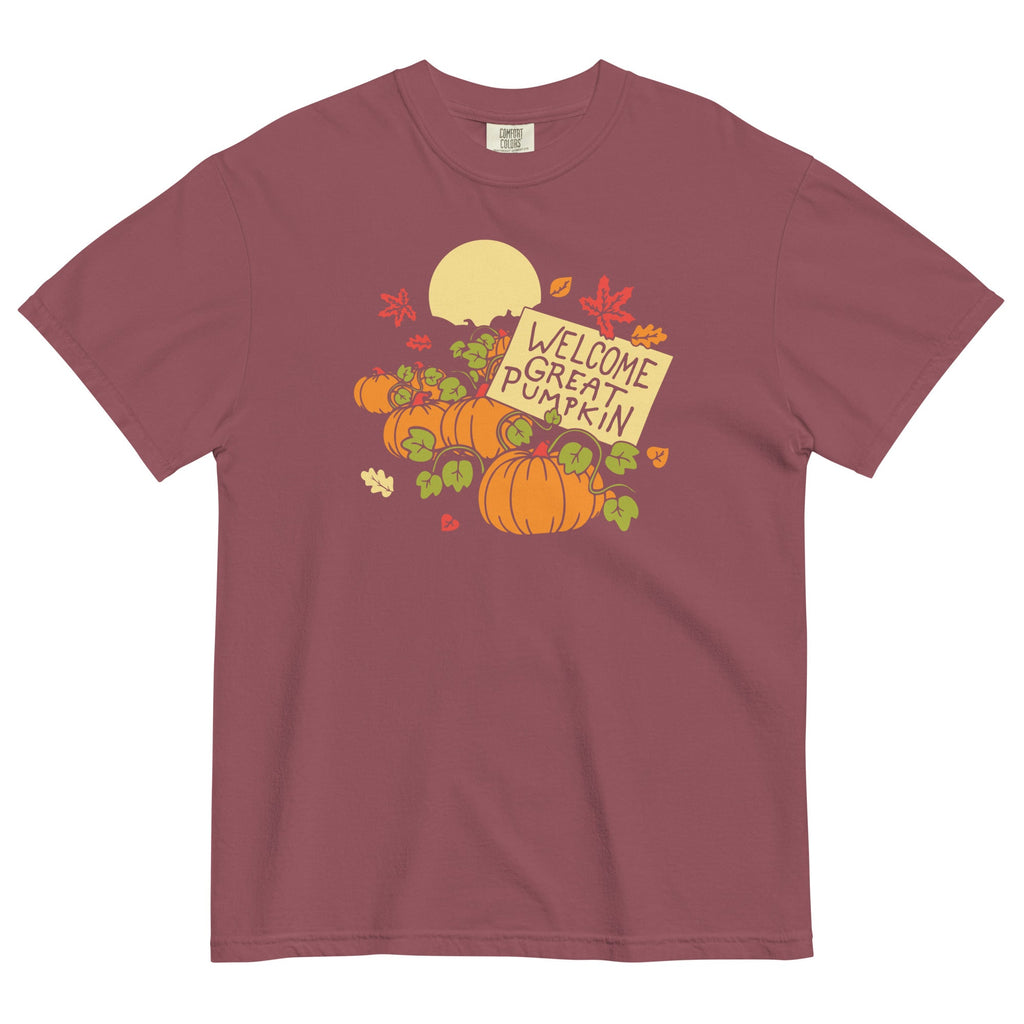 Welcome Great Pumpkin Men's Relaxed Fit Tee