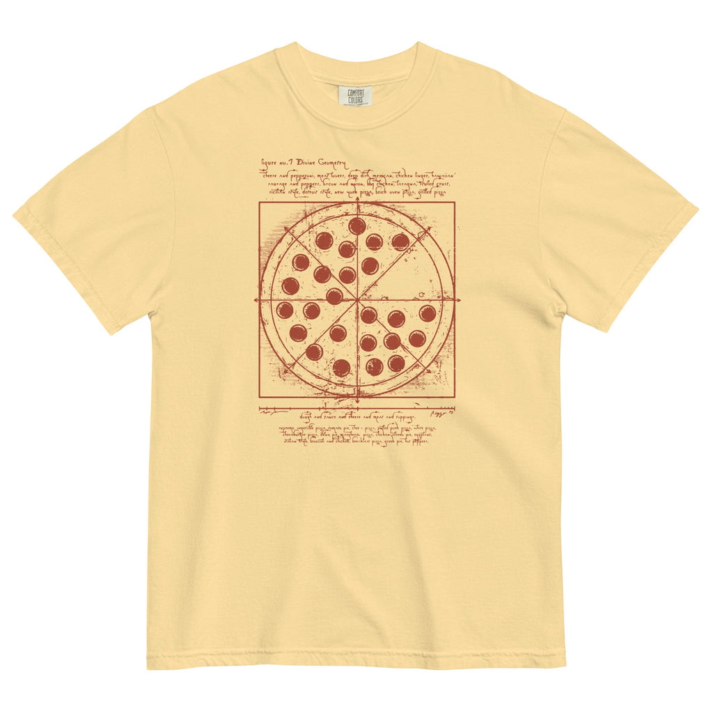 Vitruvian Pizza Men's Relaxed Fit Tee