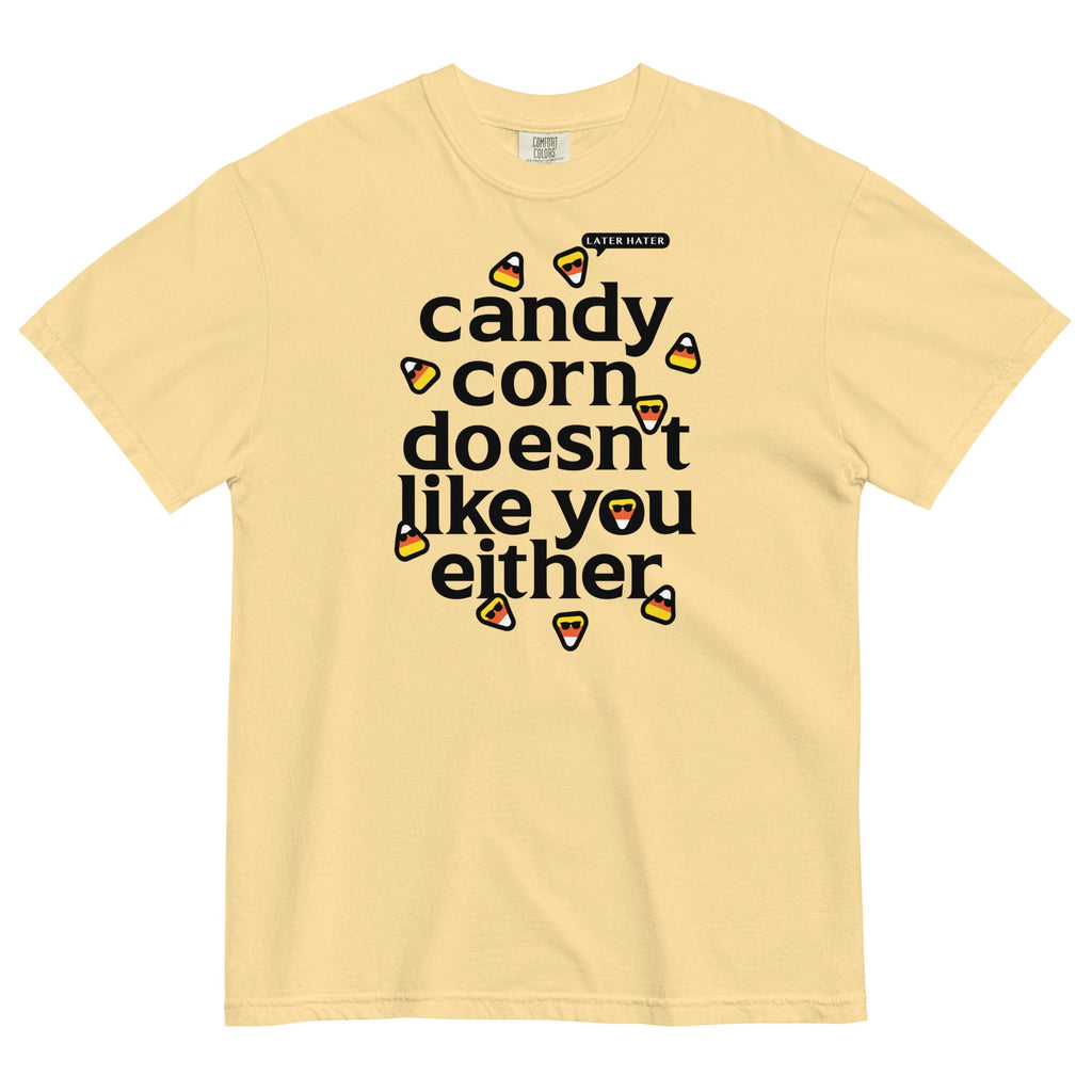 Candy Corn Doesn't Like You Either Men's Relaxed Fit Tee