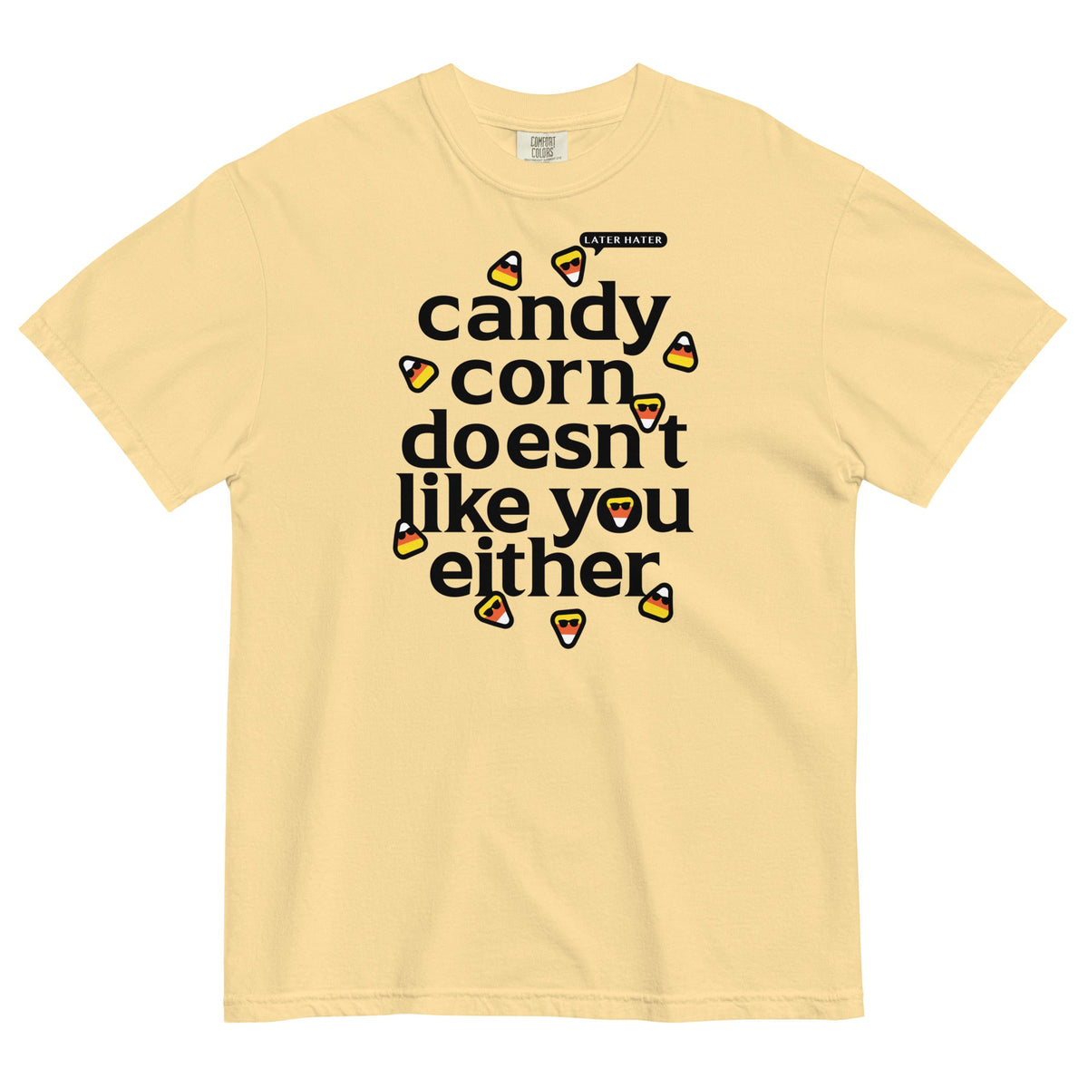 Candy Corn Doesn't Like You Either Men's Relaxed Fit Tee