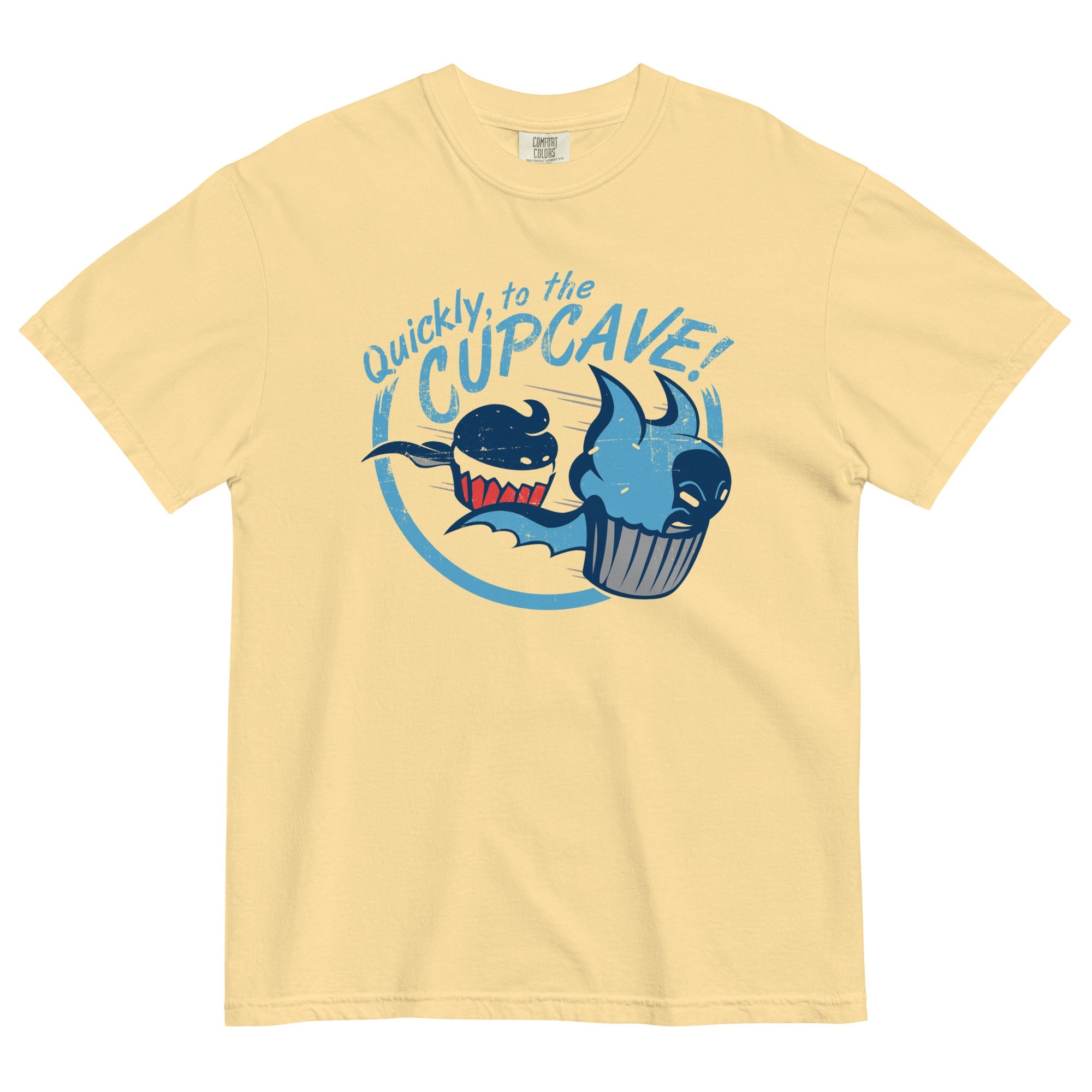 Quickly, To The Cupcave! Men's Relaxed Fit Tee