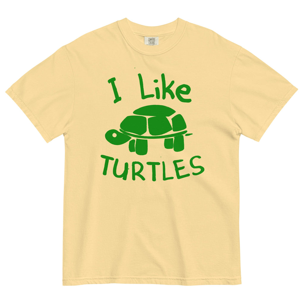 I Like Turtles Men's Relaxed Fit Tee