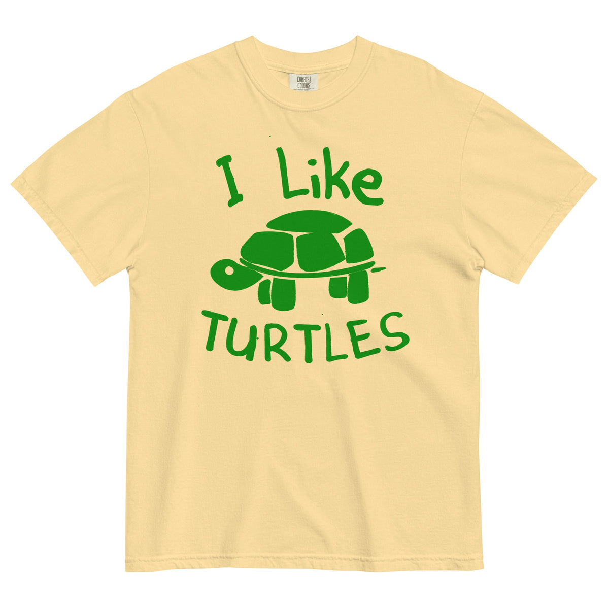 I Like Turtles Men's Relaxed Fit Tee