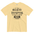 If You Believe In Telekinesis Please Raise My Hand Men's Relaxed Fit Tee