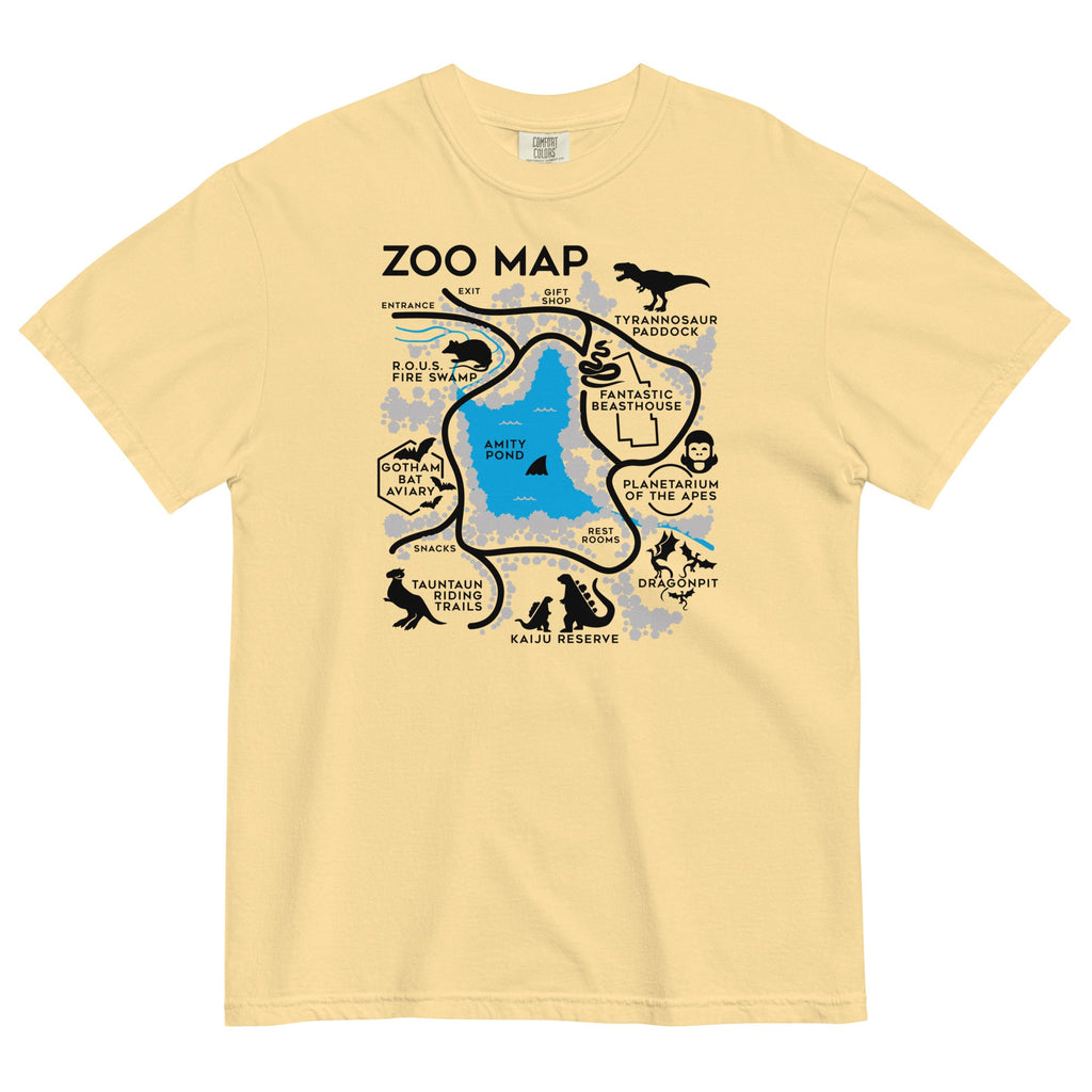 Zoo Map Men's Relaxed Fit Tee