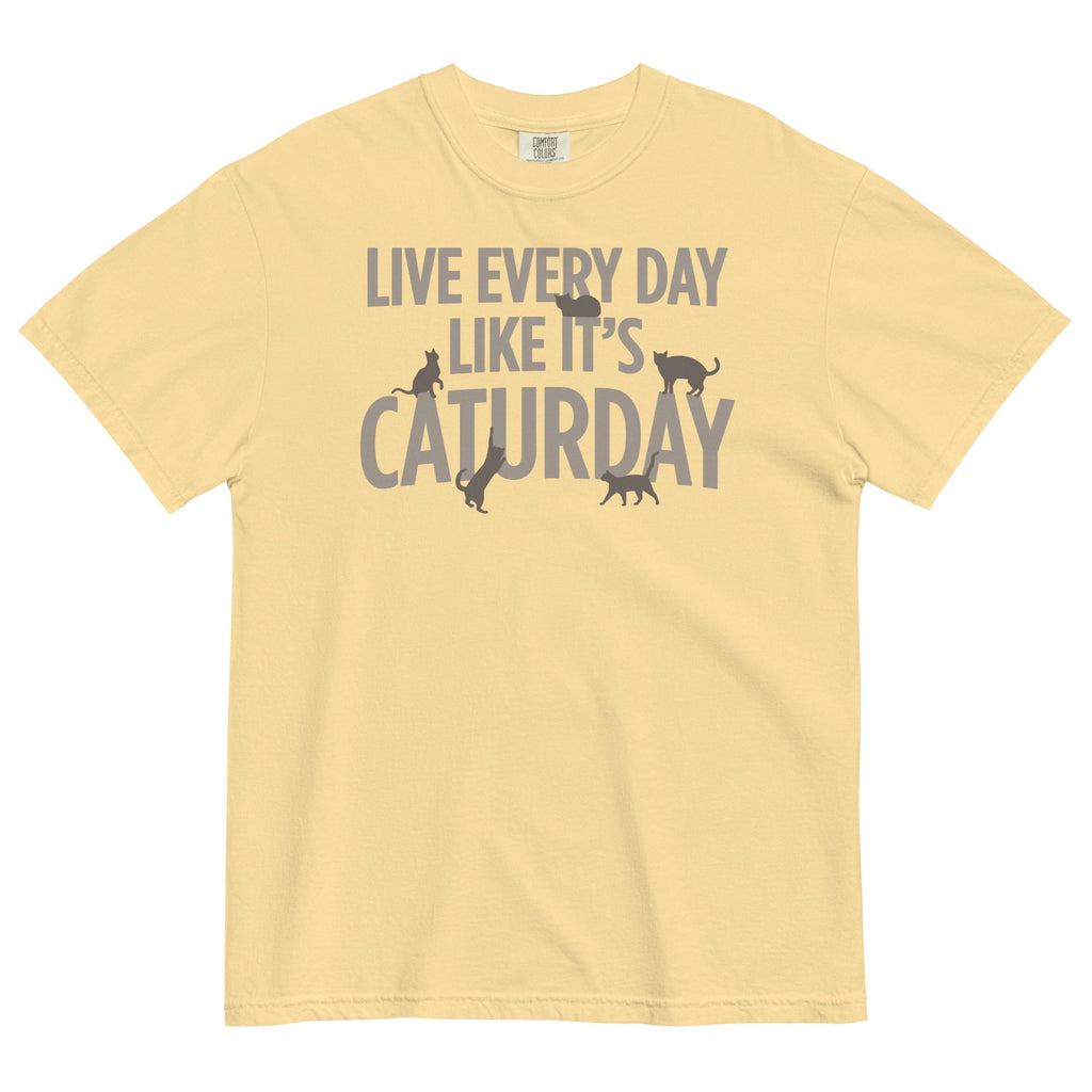 Live Every Day Like It's Caturday Men's Relaxed Fit Tee