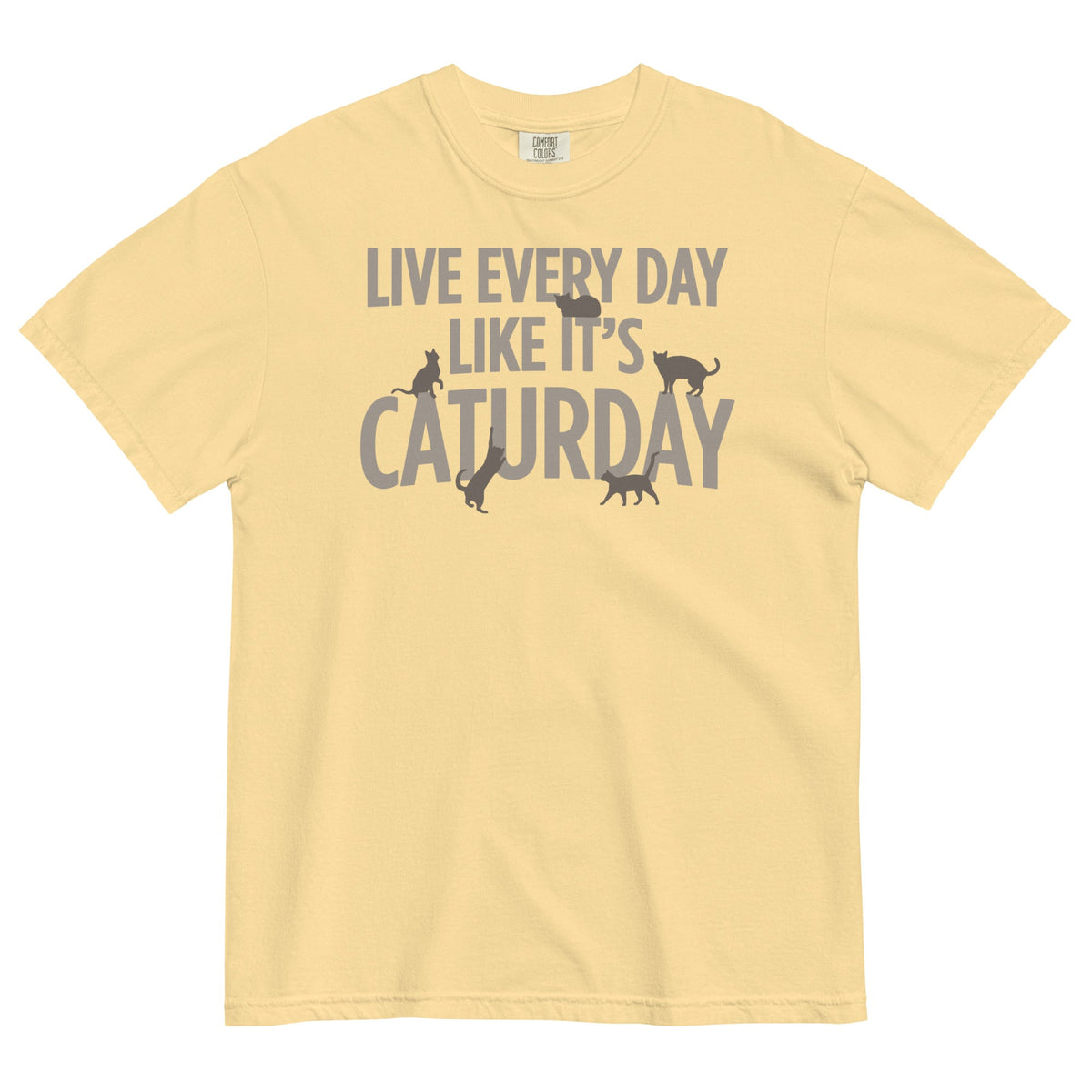 Live Every Day Like It's Caturday Men's Relaxed Fit Tee