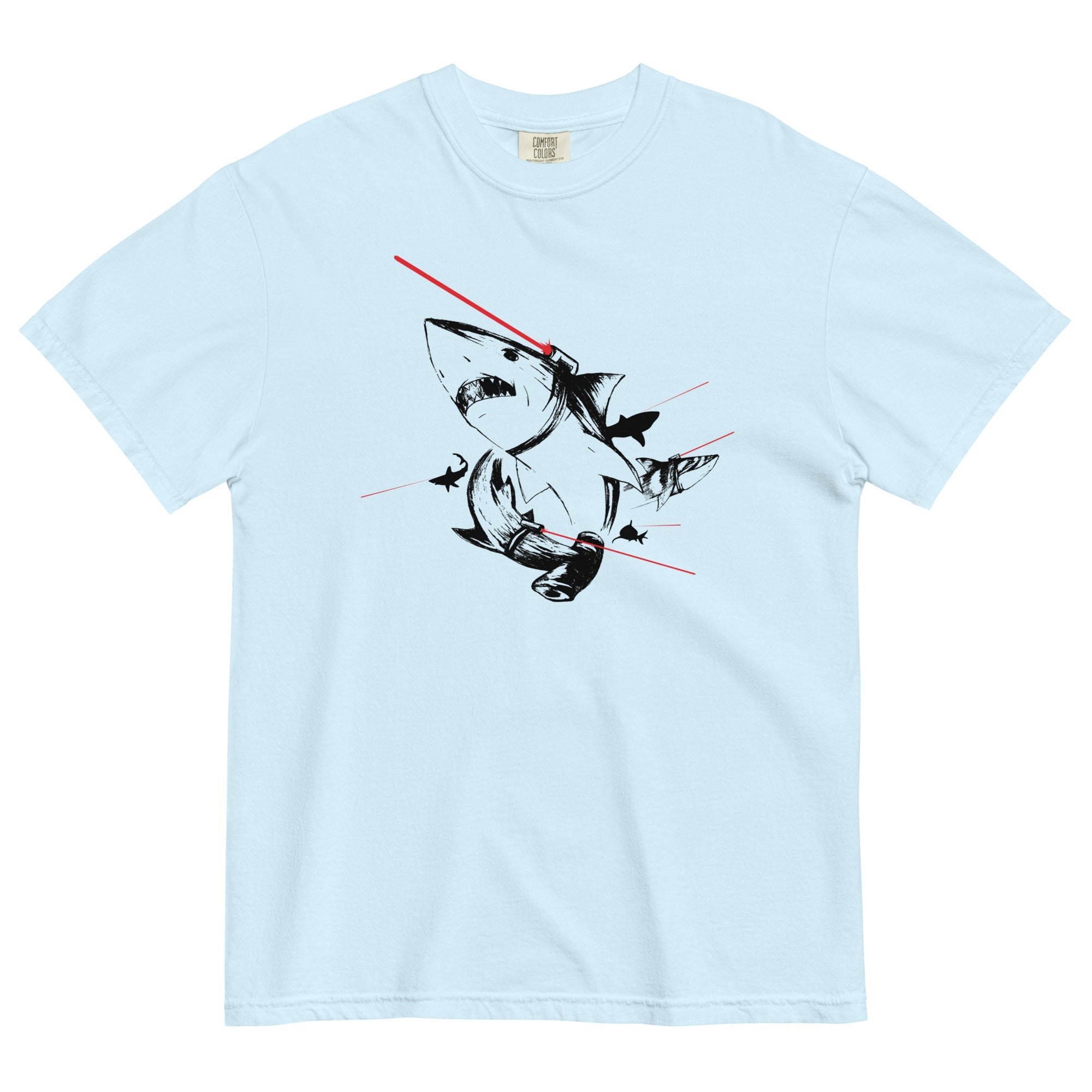 Sharks With Lasers Men's Relaxed Fit Tee