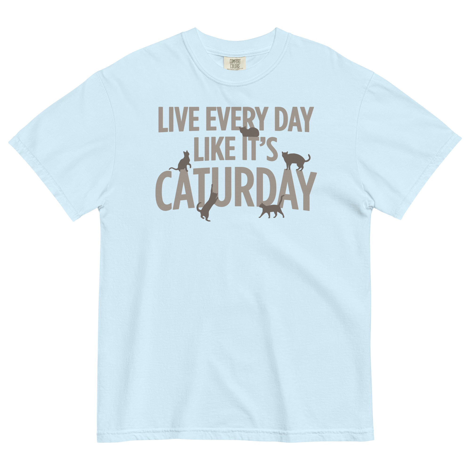 Live Every Day Like It's Caturday Men's Relaxed Fit Tee
