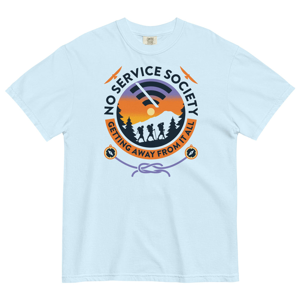 No Service Society Men's Relaxed Fit Tee