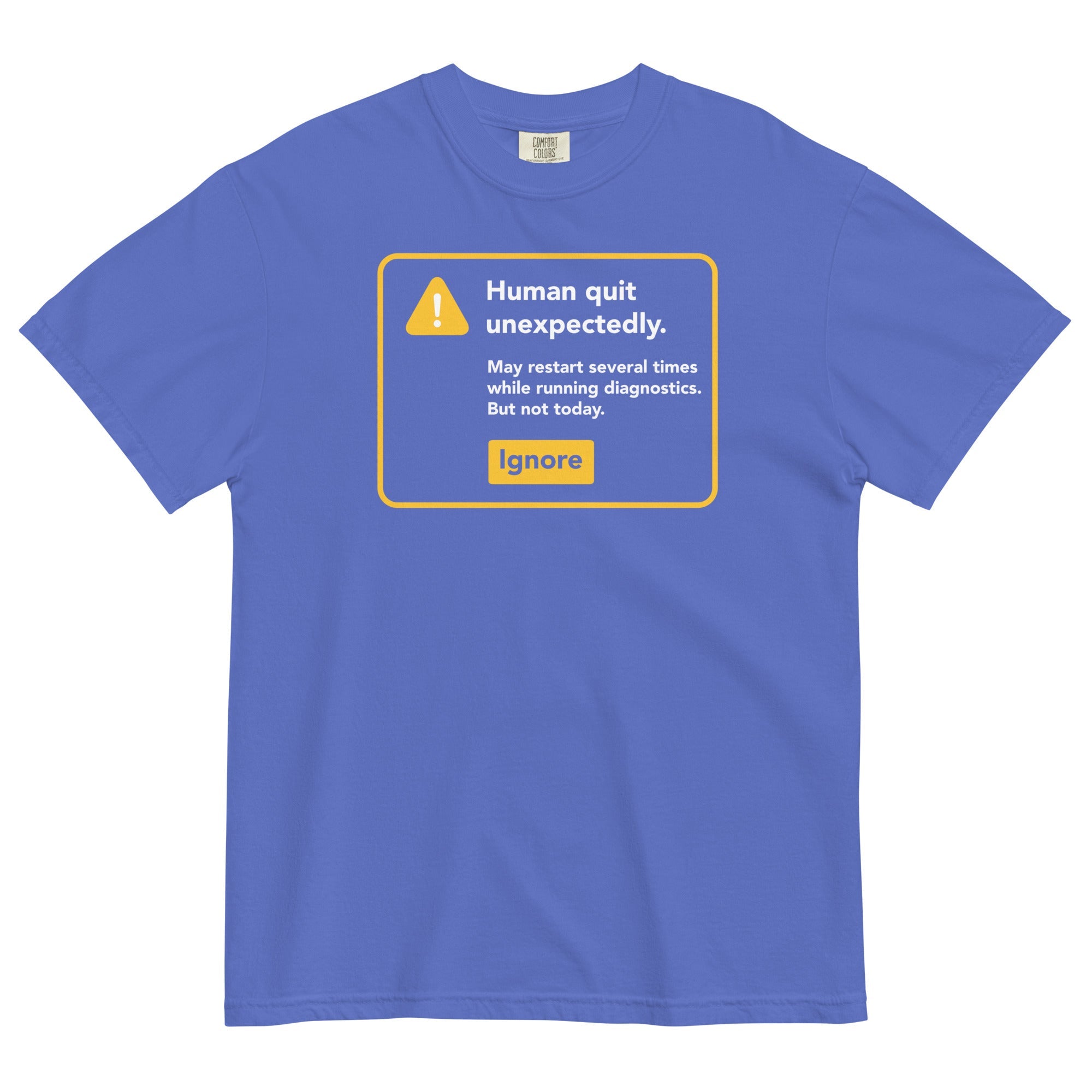 Human Quit Unexpectedly Men's Relaxed Fit Tee