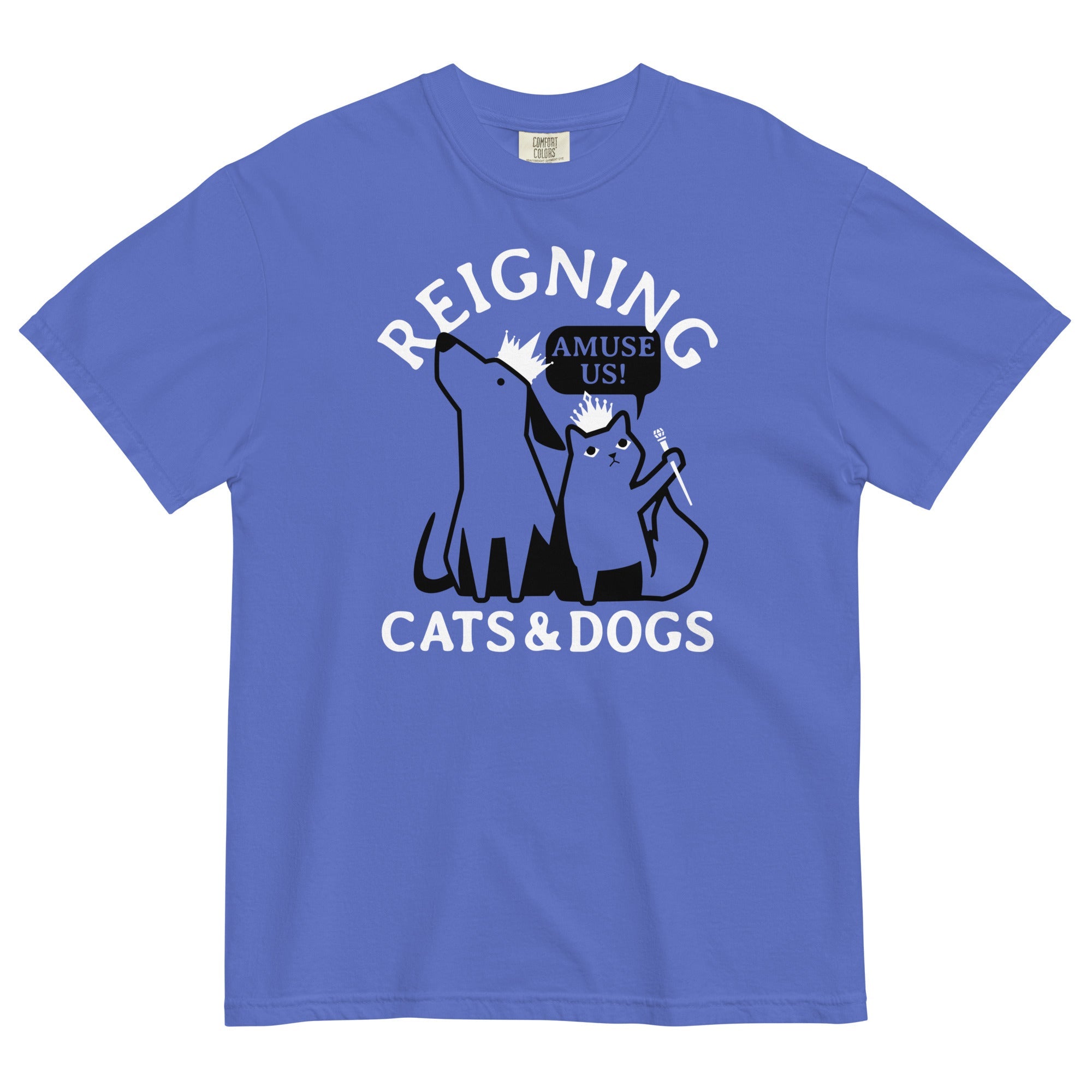 Reigning Cats And Dogs Men's Relaxed Fit Tee