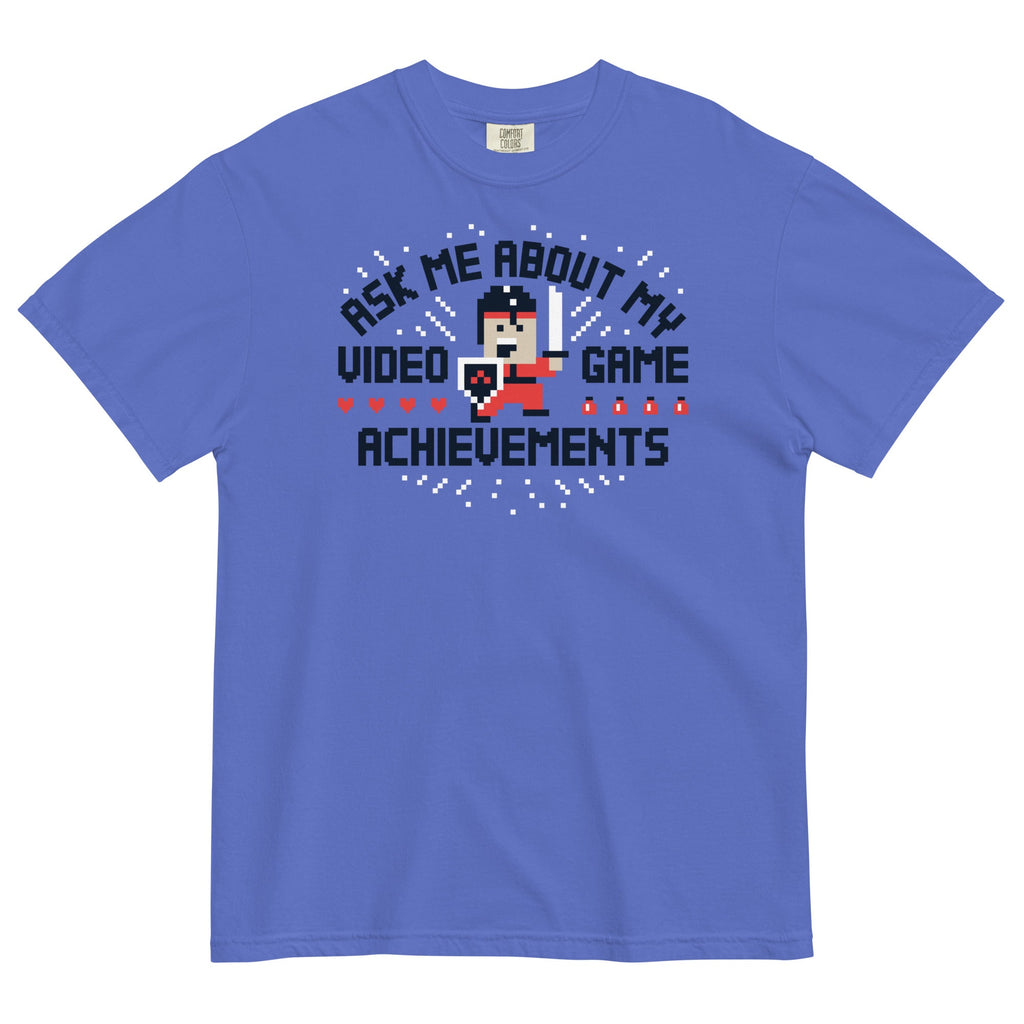 Ask Me About My Video Game Achievements Men's Relaxed Fit Tee