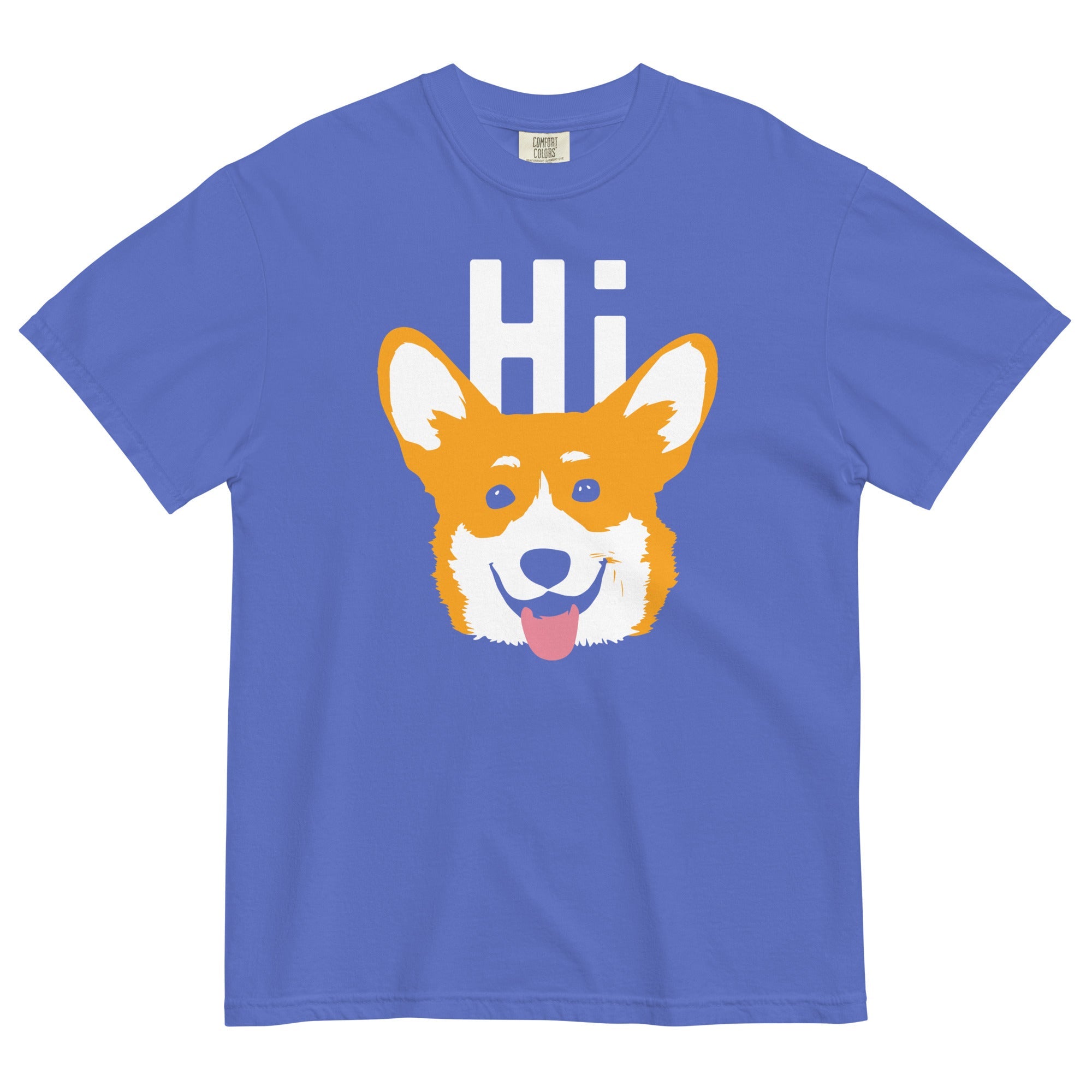 Hi Corgi Men's Relaxed Fit Tee