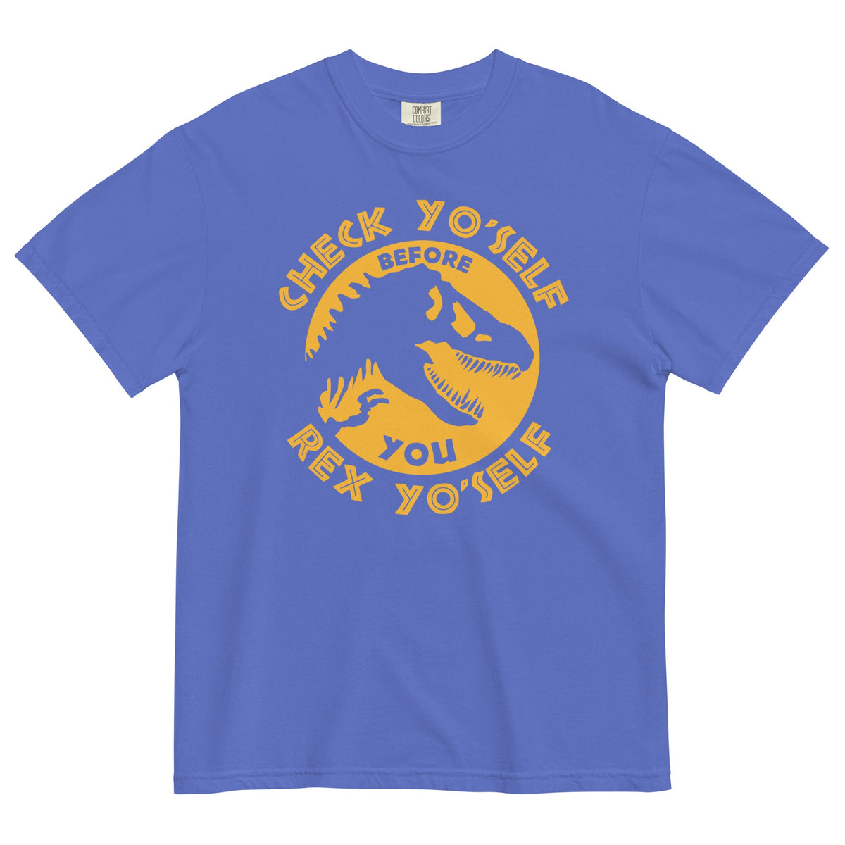 Check Yo'Self Before You Rex Yo'Self Men's Relaxed Fit Tee
