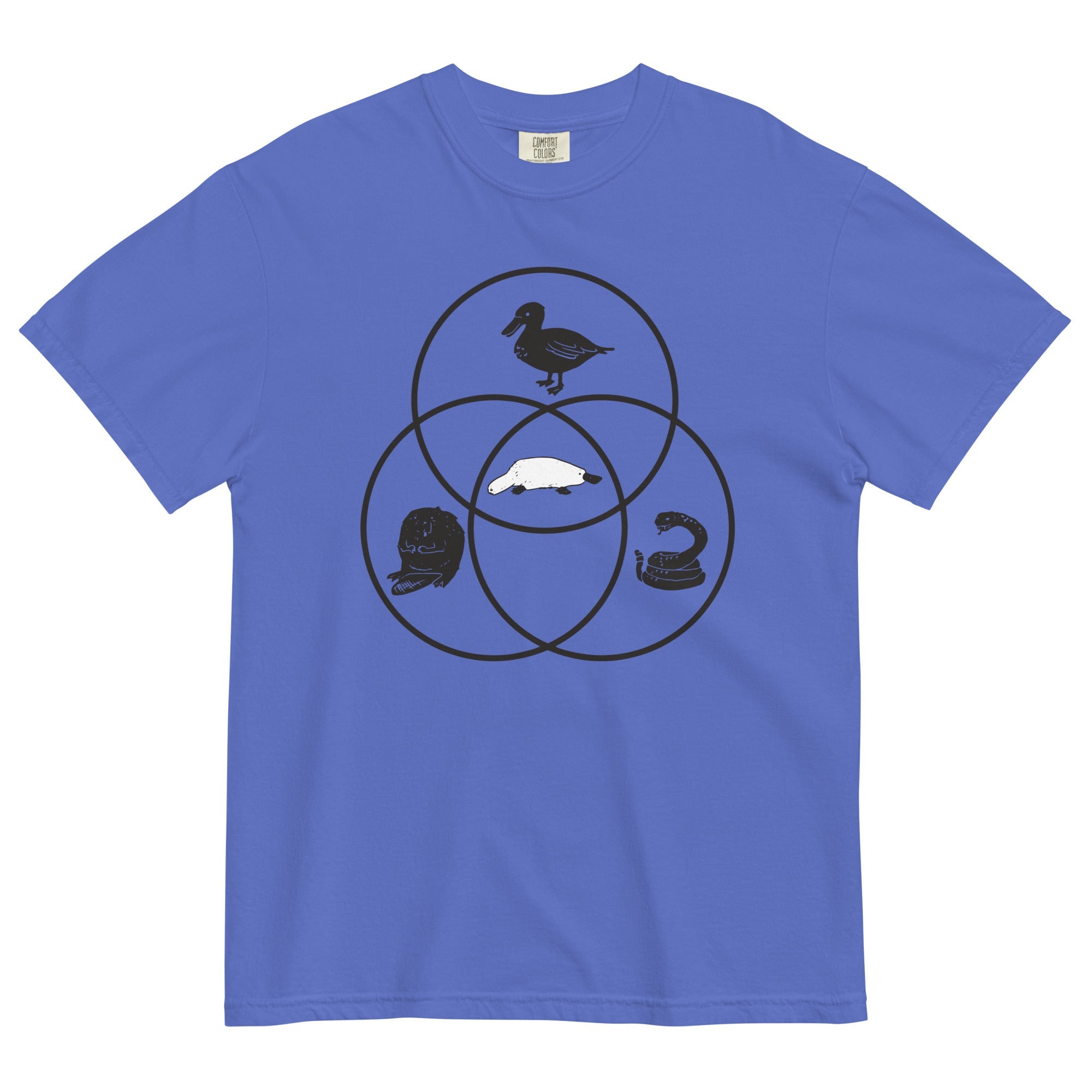 Platypus Venn Diagram Men's Relaxed Fit Tee