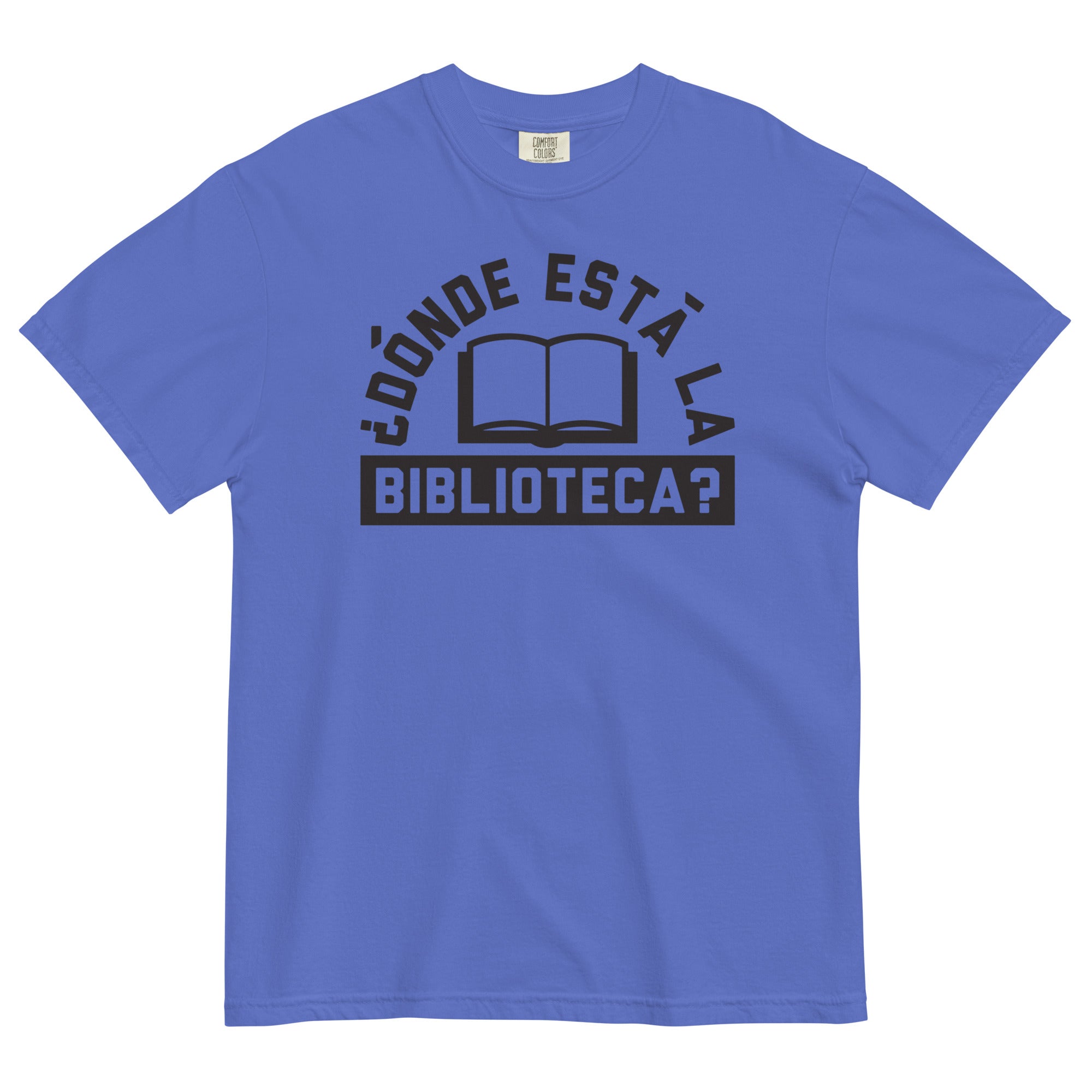 Donde Esta La Biblioteca? Men's Relaxed Fit Tee