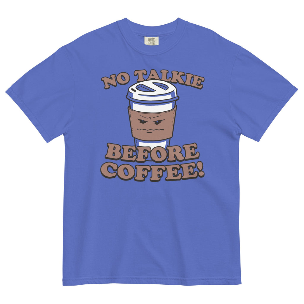 No Talkie Before Coffee! Men's Relaxed Fit Tee