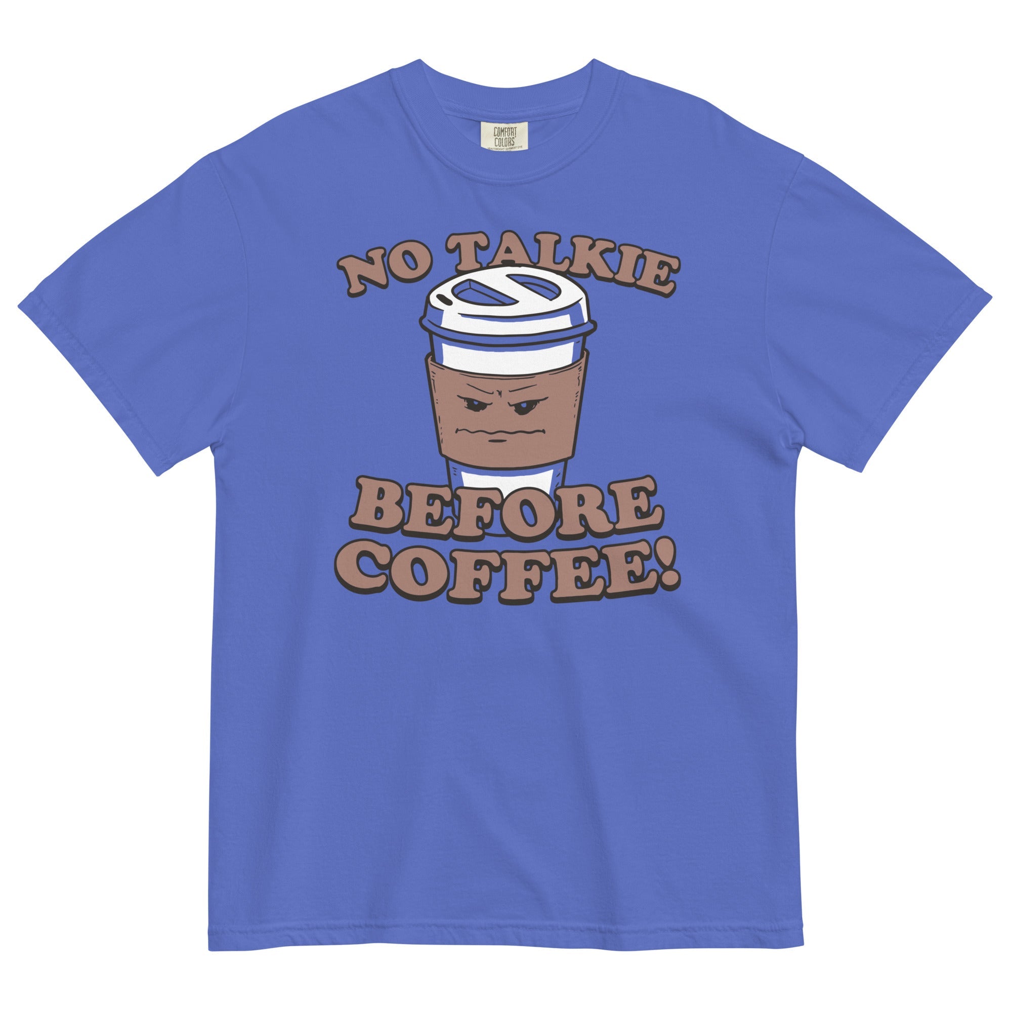 No Talkie Before Coffee! Men's Relaxed Fit Tee