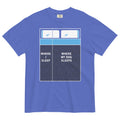Where I Sleep, Where My Dog Sleeps Men's Relaxed Fit Tee