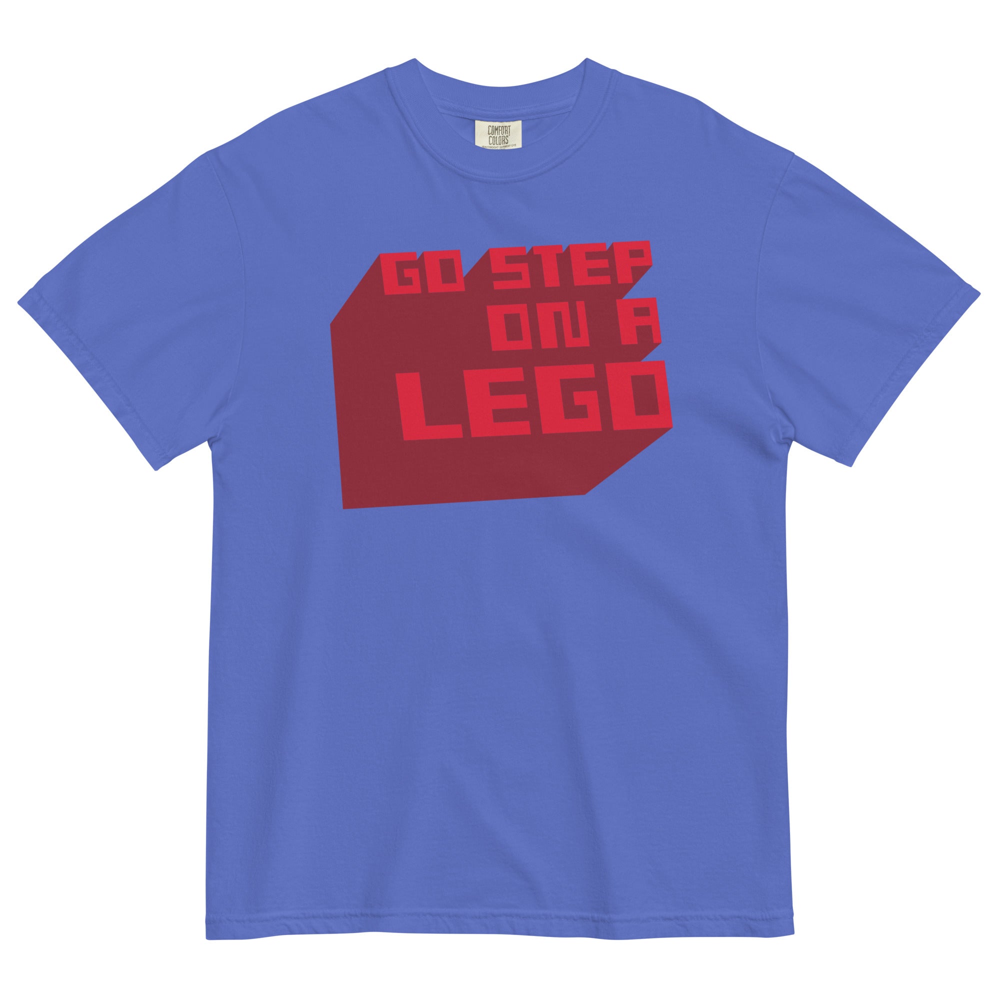Go Step On A Lego Men's Relaxed Fit Tee