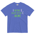 I Before E Except After C Men's Relaxed Fit Tee