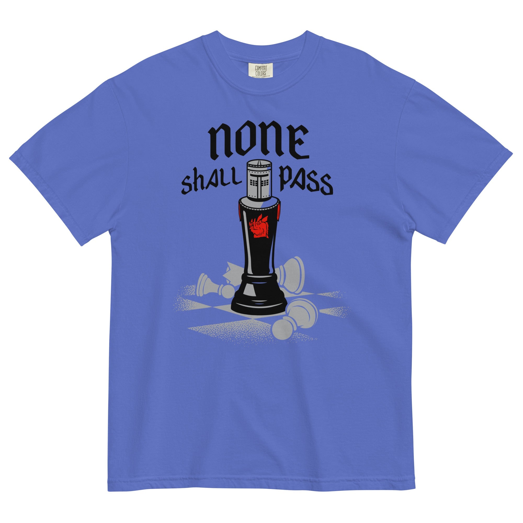 None Shall Pass Black Knight Men's Relaxed Fit Tee