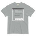Error, Adult Person Failed To Start Men's Relaxed Fit Tee