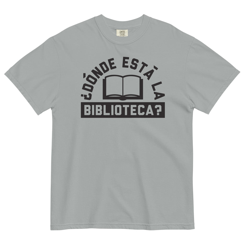 Donde Esta La Biblioteca? Men's Relaxed Fit Tee