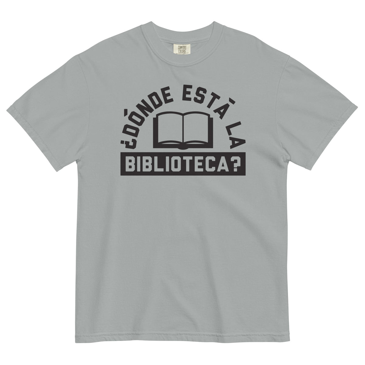Donde Esta La Biblioteca? Men's Relaxed Fit Tee