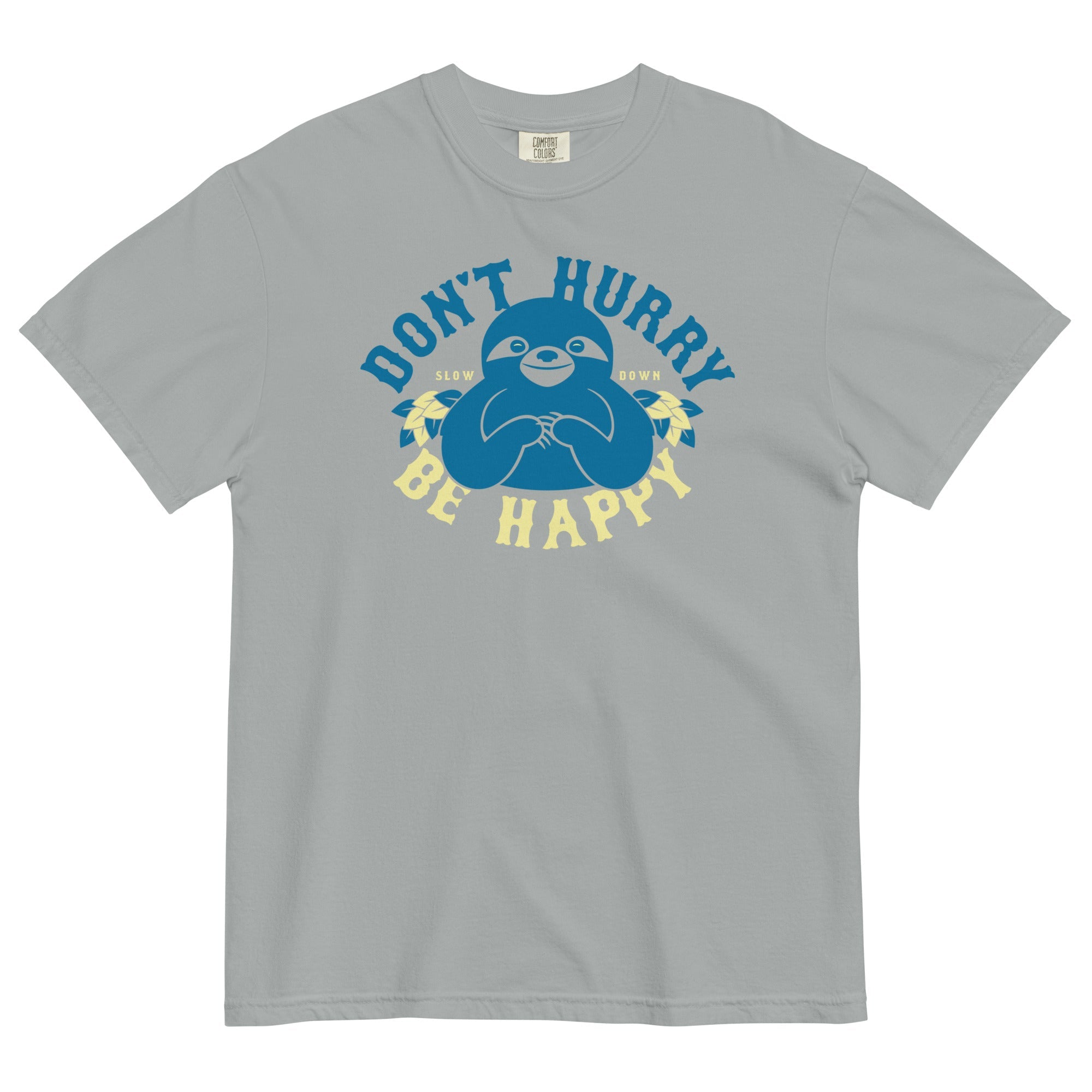 Don't Hurry Be Happy Men's Relaxed Fit Tee