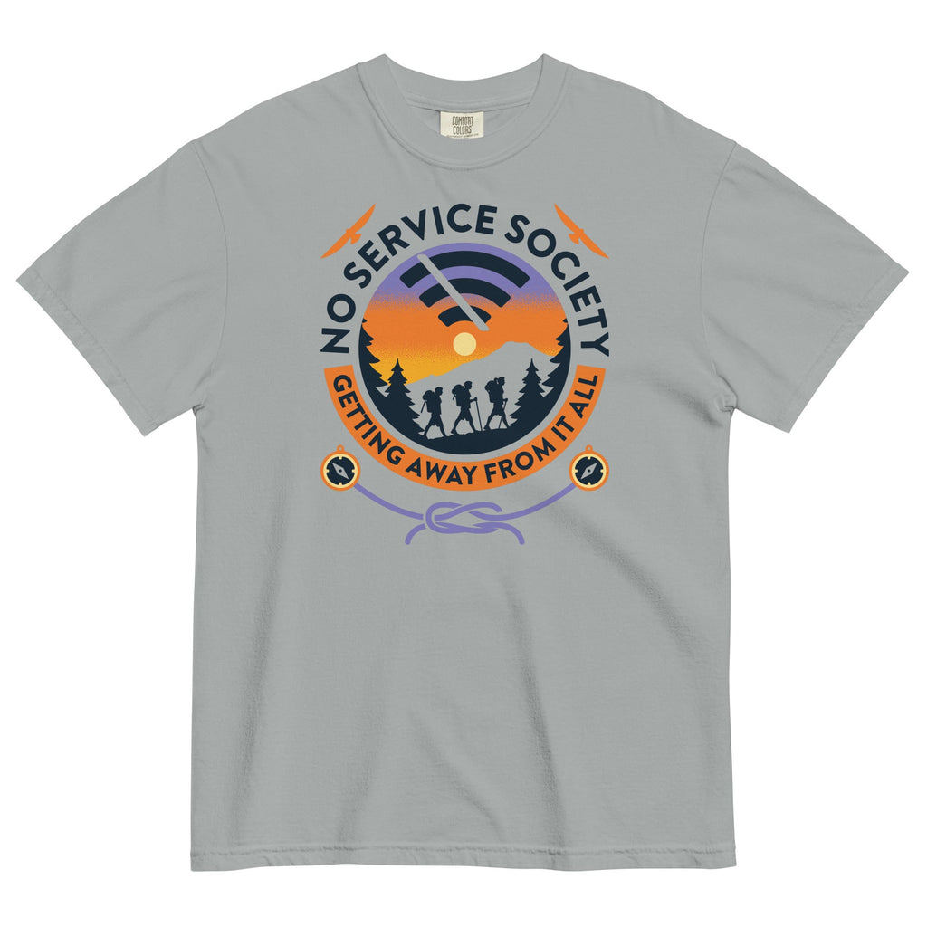 No Service Society Men's Relaxed Fit Tee