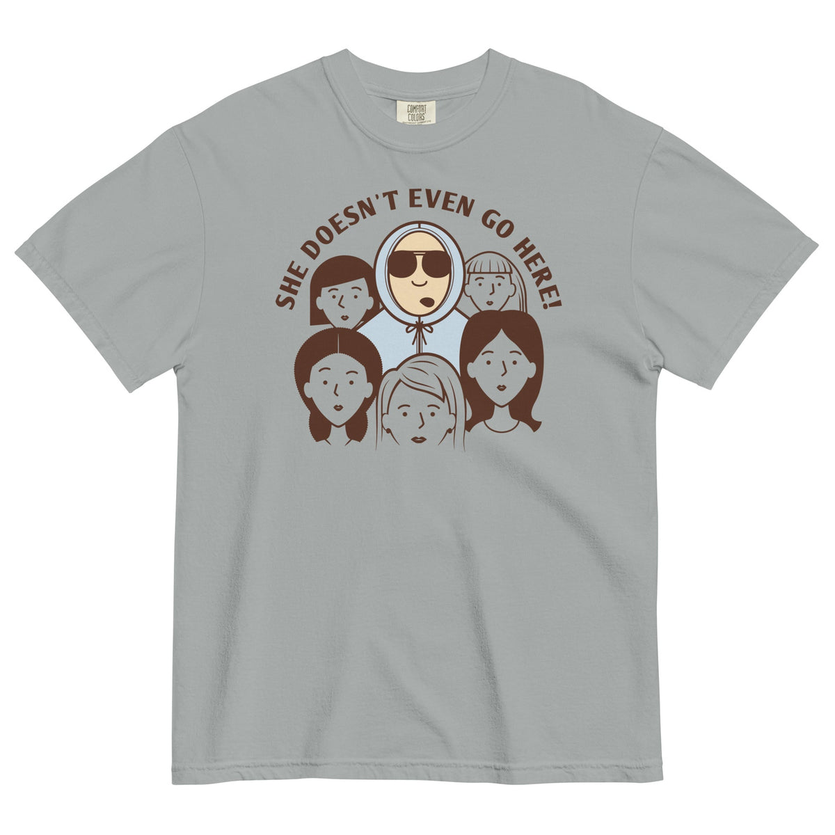 She Doesn't Even Go Here! Men's Relaxed Fit Tee