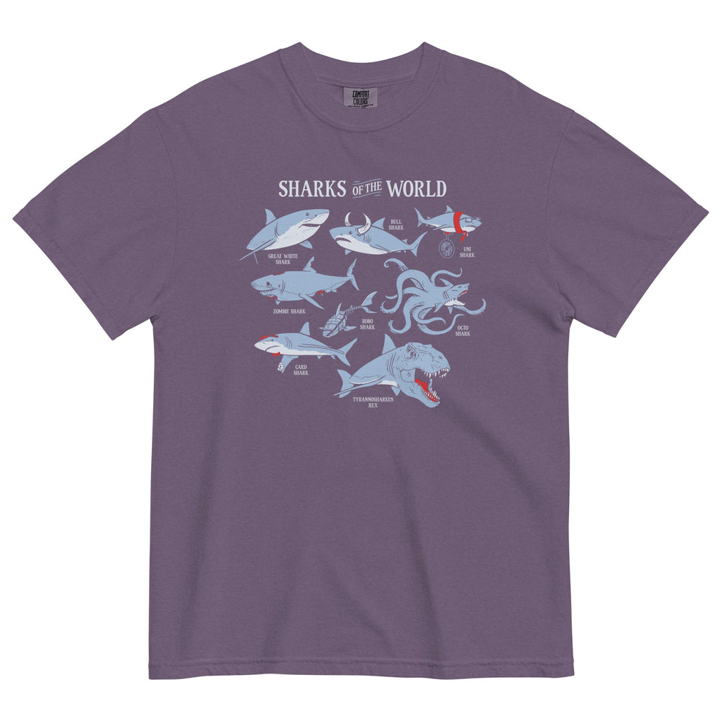 Sharks Of The World Men's Relaxed Fit Tee