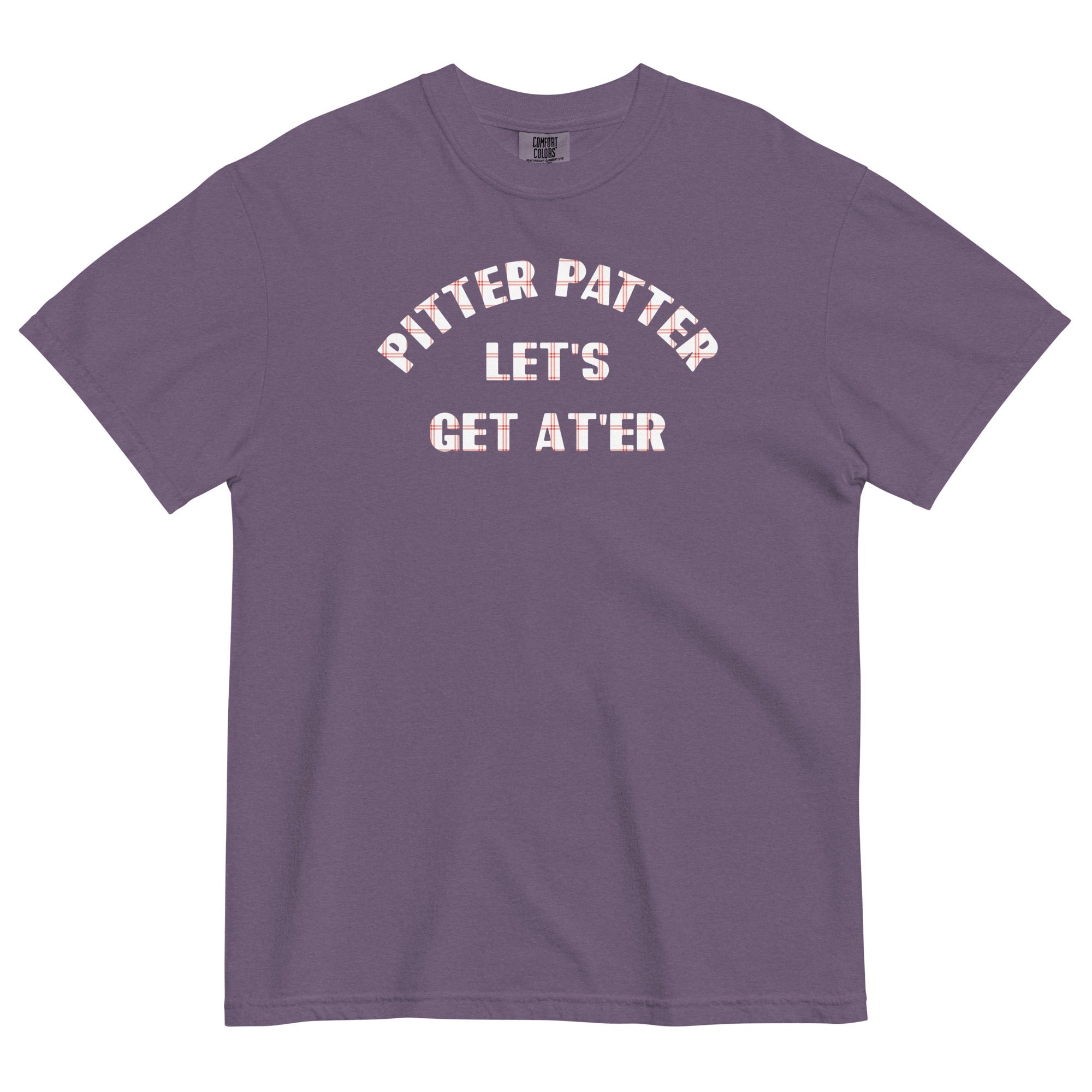 Pitter Patter Let's Get At'er Men's Relaxed Fit Tee