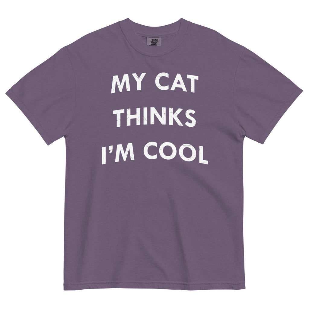 My Cat Thinks I'm Cool Men's Relaxed Fit Tee