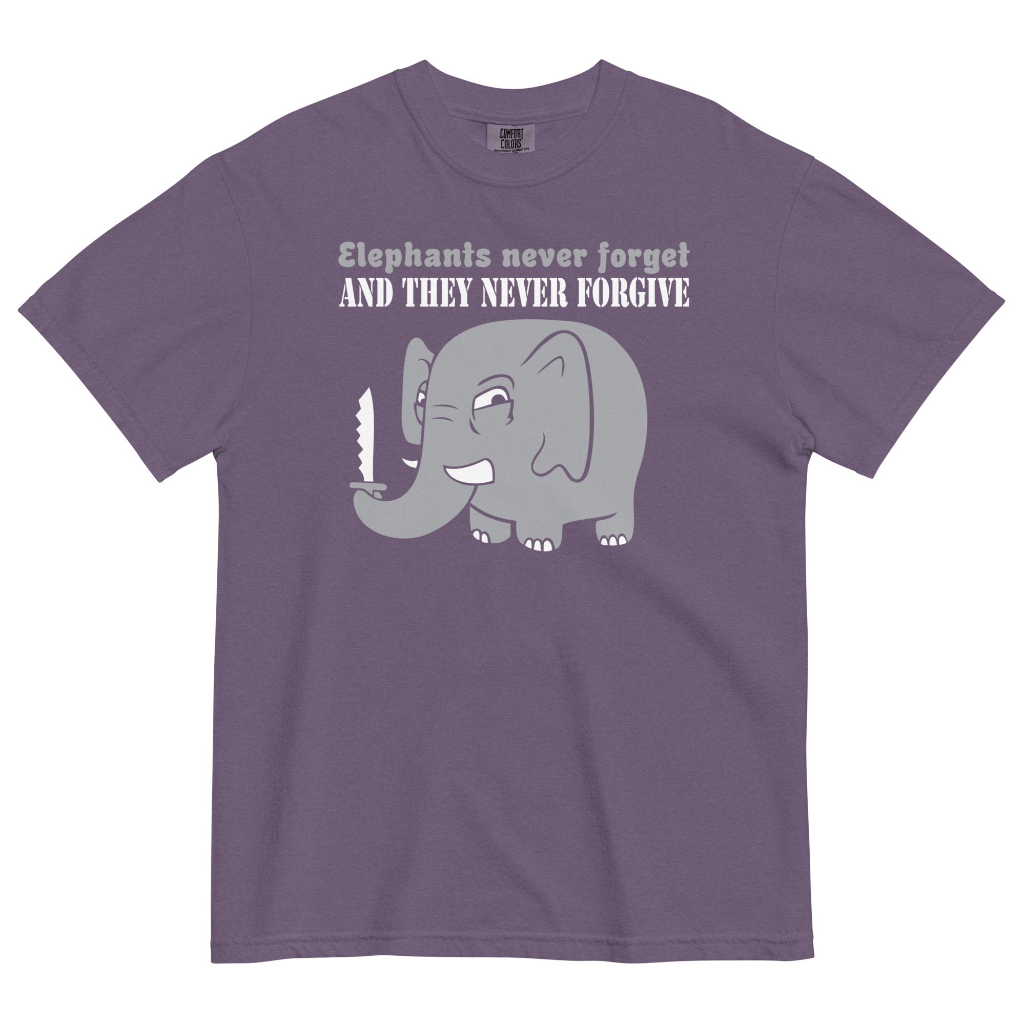 Elephants Never Forgive Men's Relaxed Fit Tee