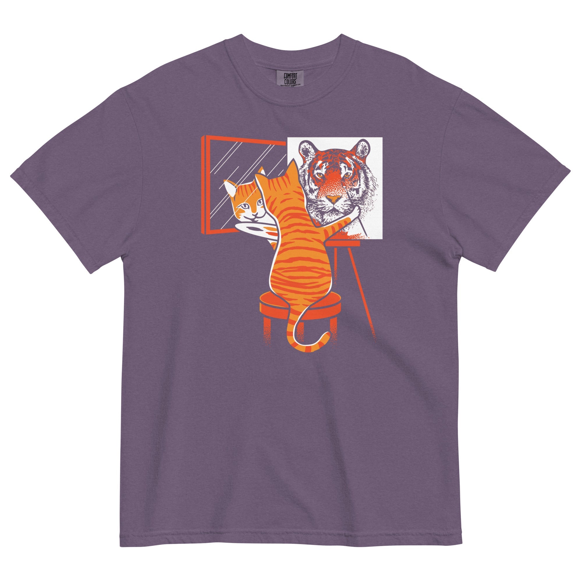 Cat Self Portrait Men's Relaxed Fit Tee