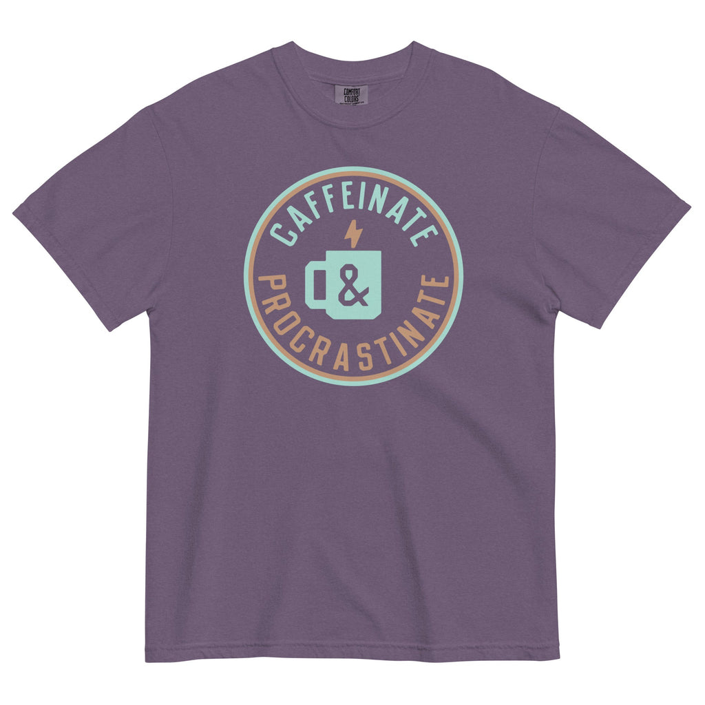 Caffeinate And Procrastinate Men's Relaxed Fit Tee