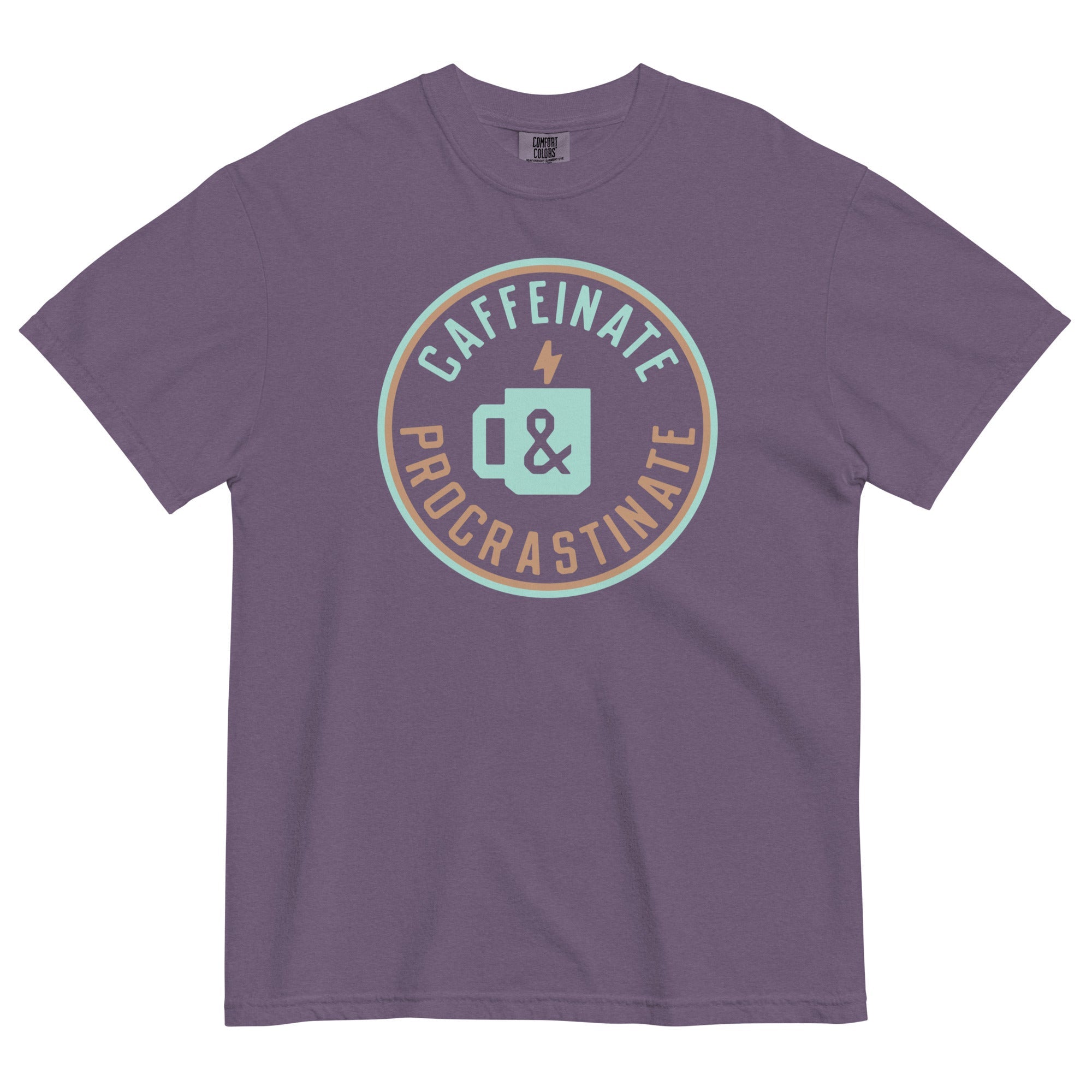 Caffeinate And Procrastinate Men's Relaxed Fit Tee