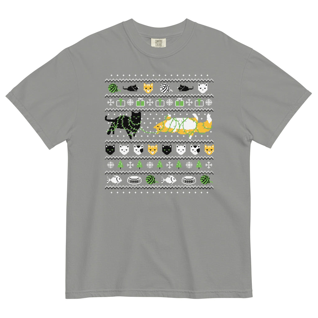 Ugly Cat Sweater Men's Relaxed Fit Tee