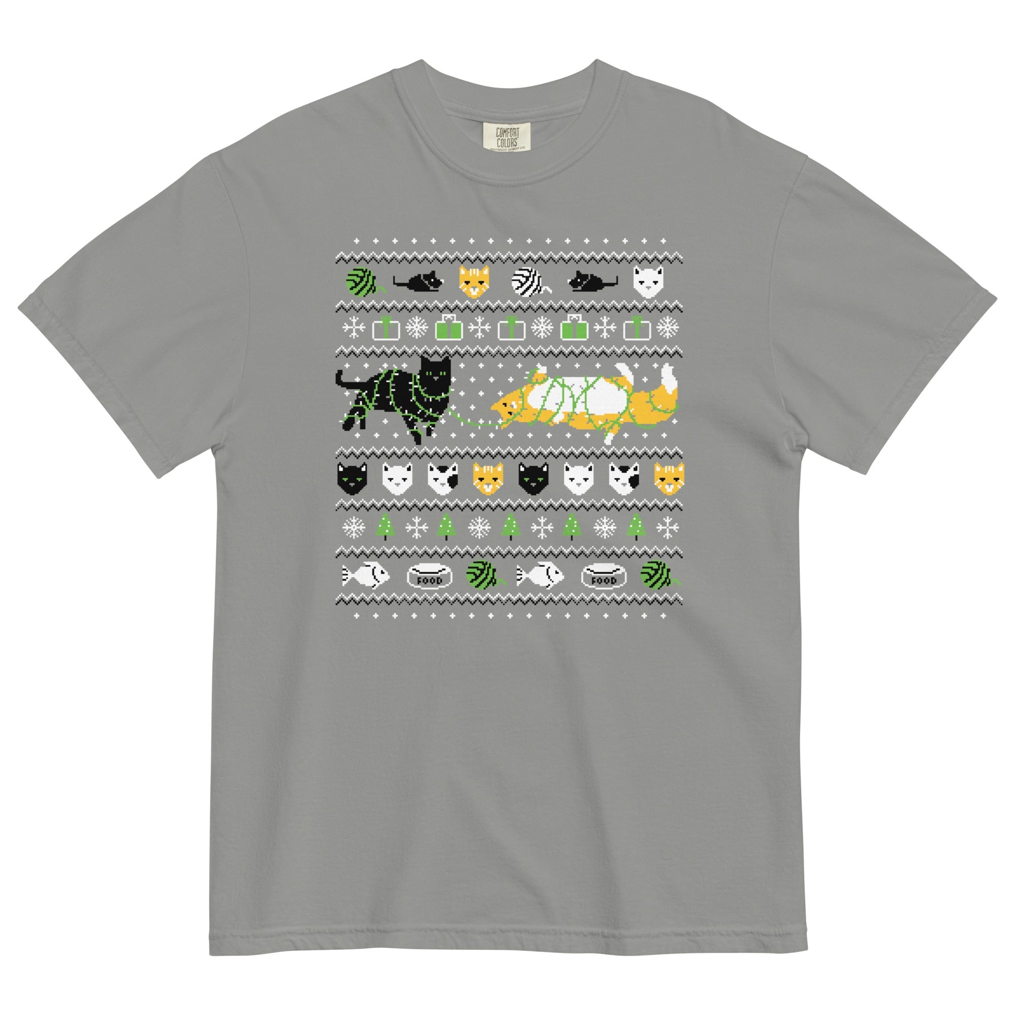 Ugly Cat Sweater Men's Relaxed Fit Tee