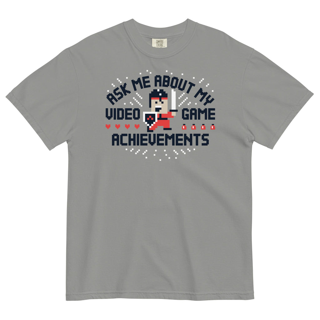 Ask Me About My Video Game Achievements Men's Relaxed Fit Tee