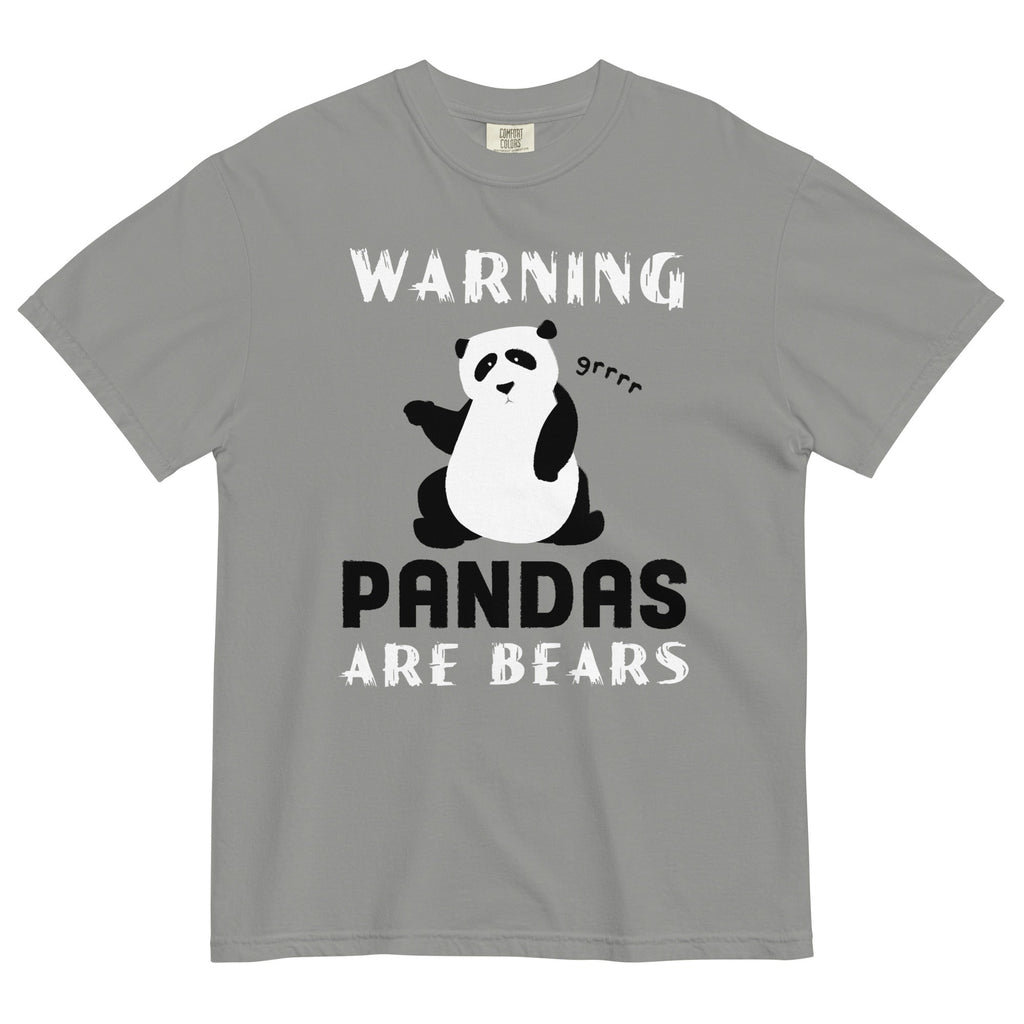 Warning, Pandas Are Bears Men's Relaxed Fit Tee