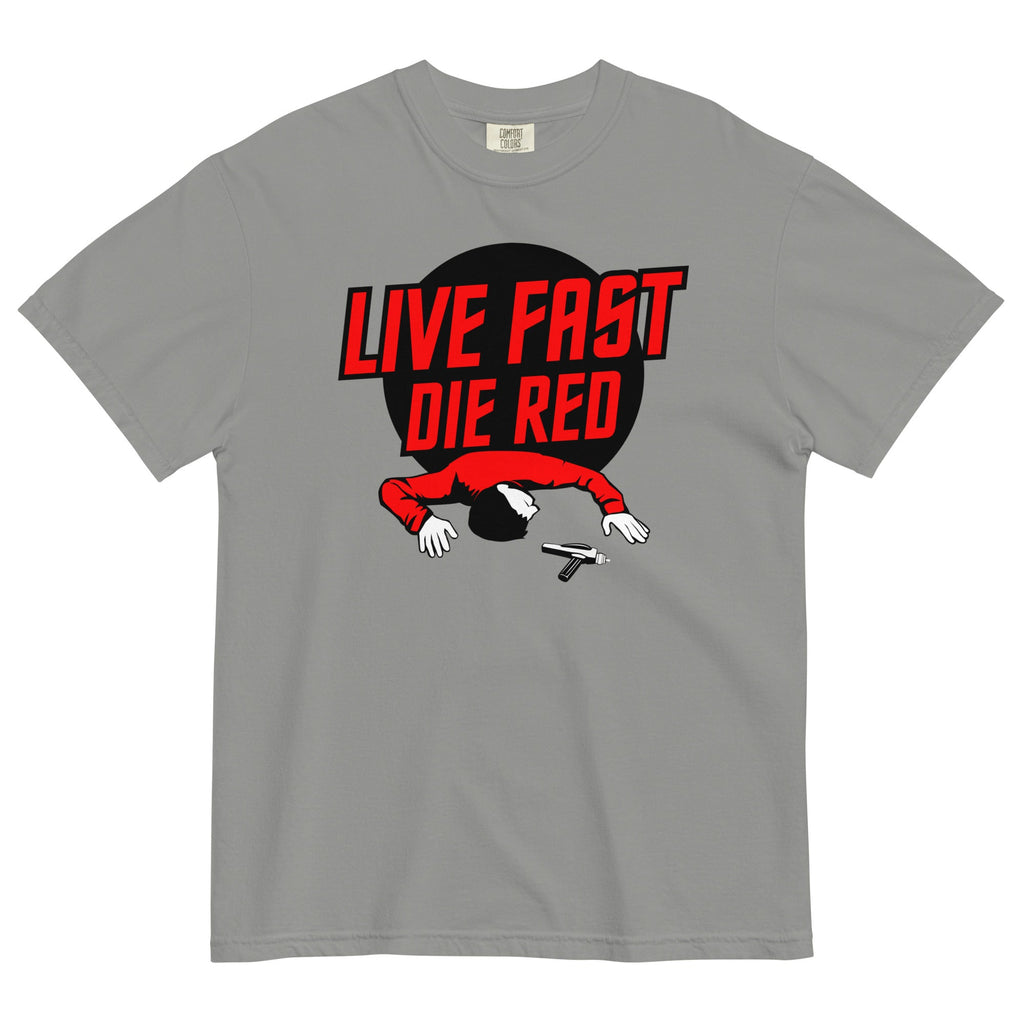 Live Fast Die Red Men's Relaxed Fit Tee
