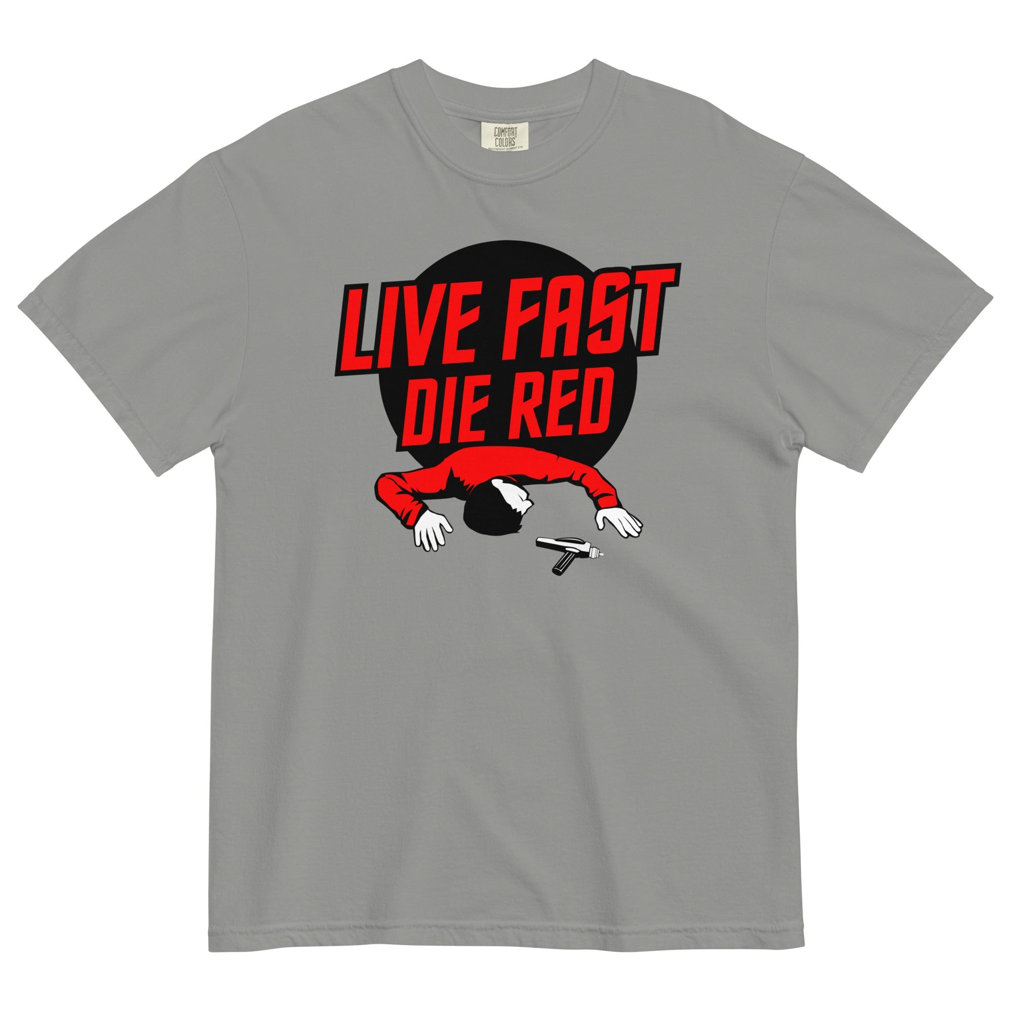 Live Fast Die Red Men's Relaxed Fit Tee